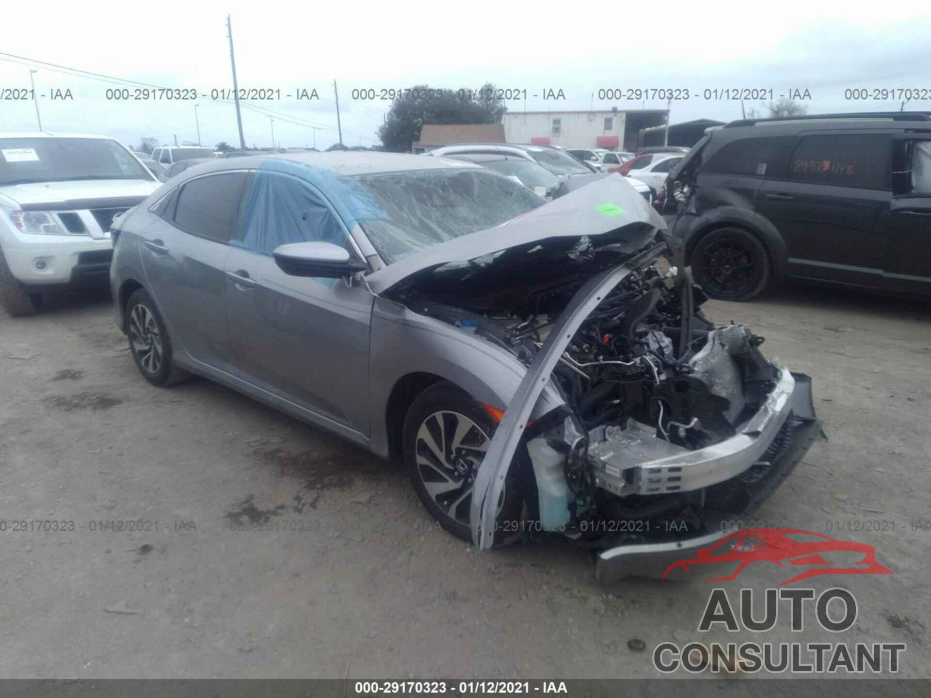 HONDA CIVIC HATCHBACK 2019 - SHHFK7H35KU228185
