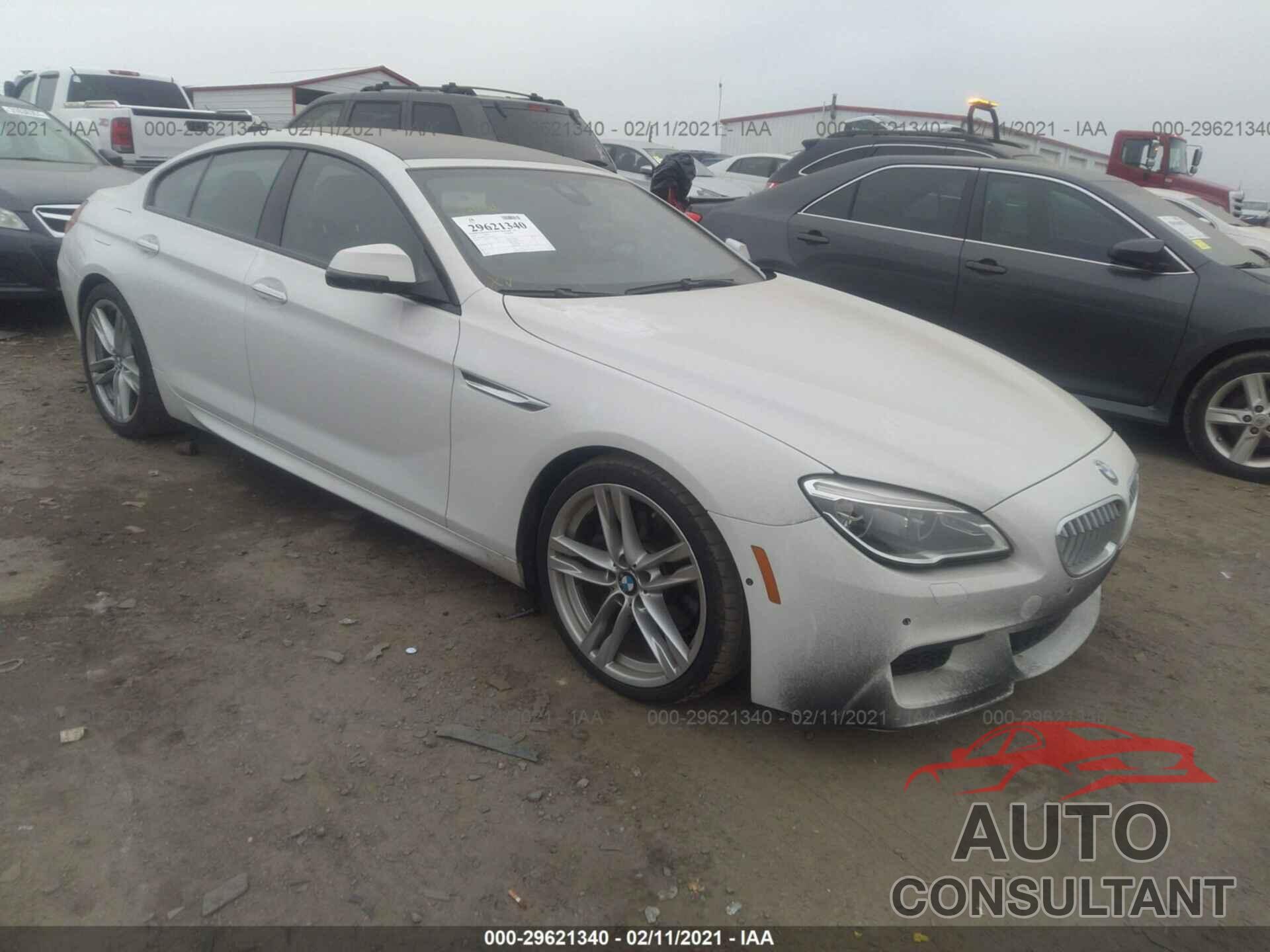 BMW 6 SERIES 2016 - WBA6D4C53GD977548