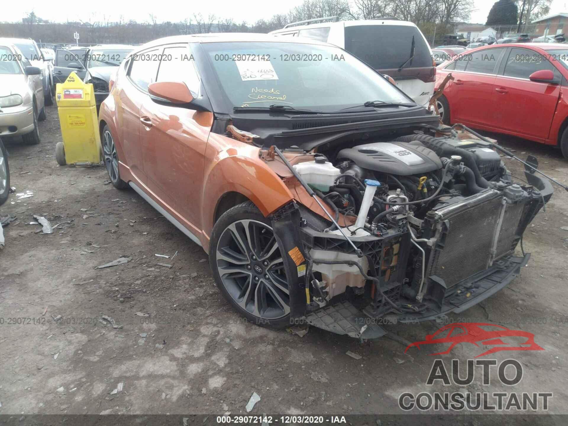 HYUNDAI VELOSTER 2016 - KMHTC6AE7GU299647