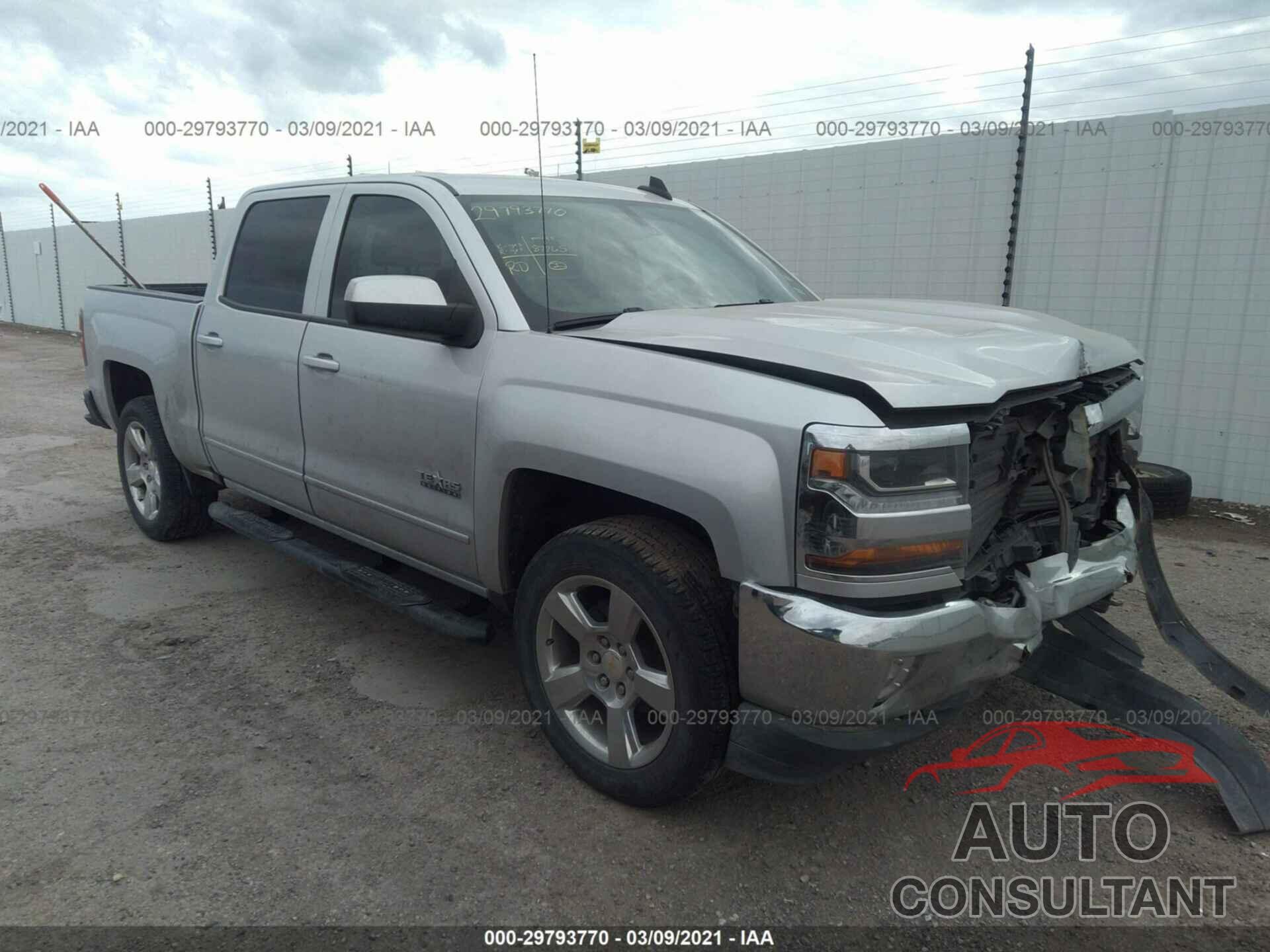 CHEVROLET SILVERADO 1500 2017 - 3GCPCREC0HG105352