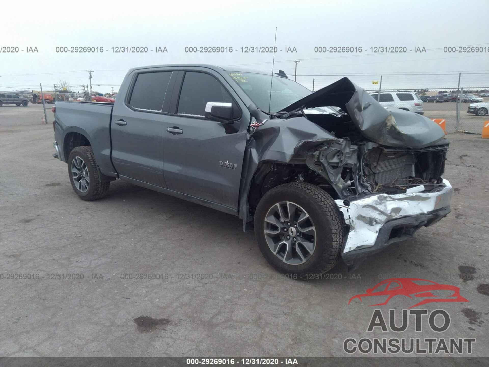 CHEVROLET SILVERADO 1500 2020 - 3GCUYDED7LG442433