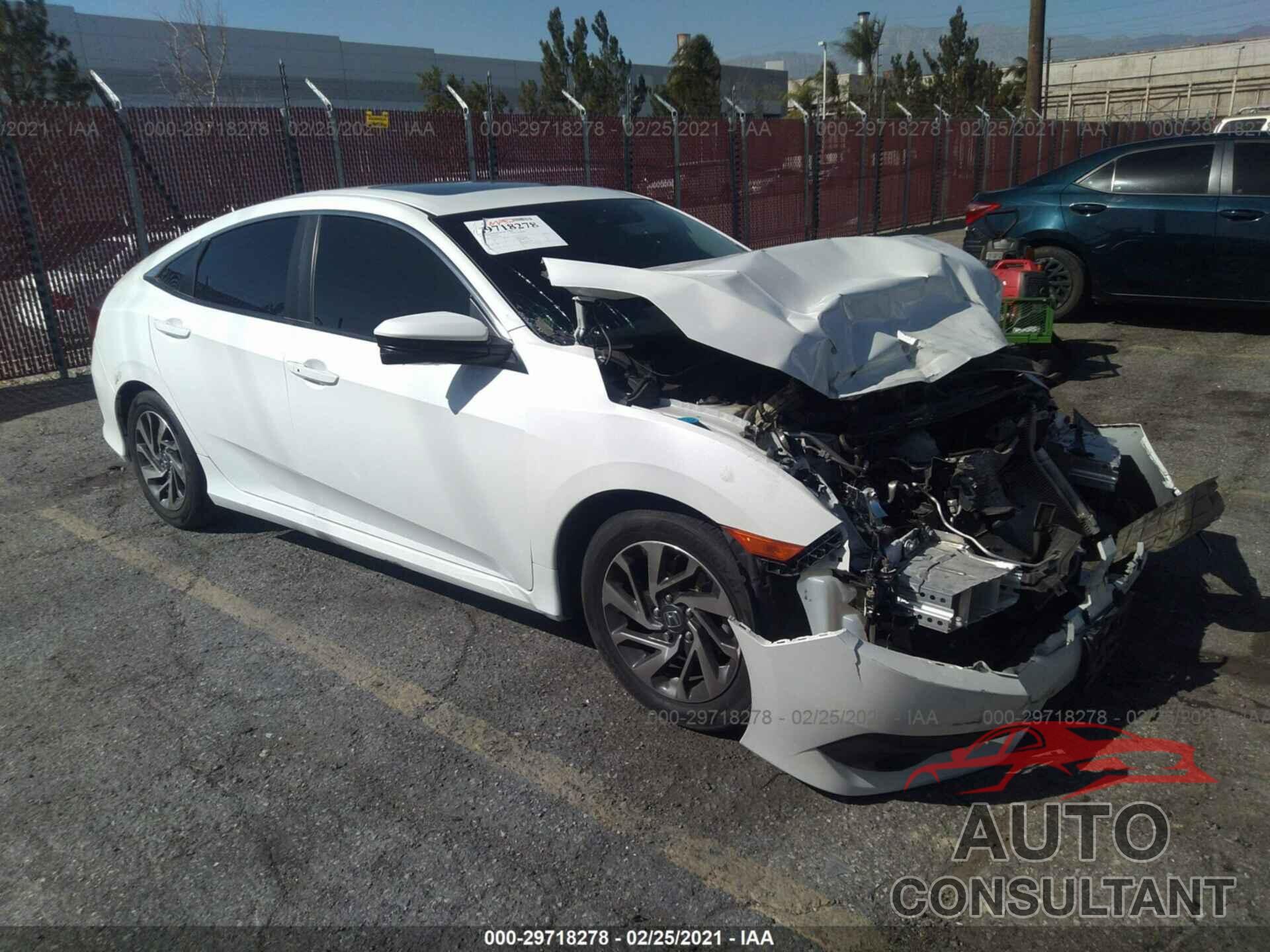 HONDA CIVIC SEDAN 2017 - 2HGFC2F82HH506707