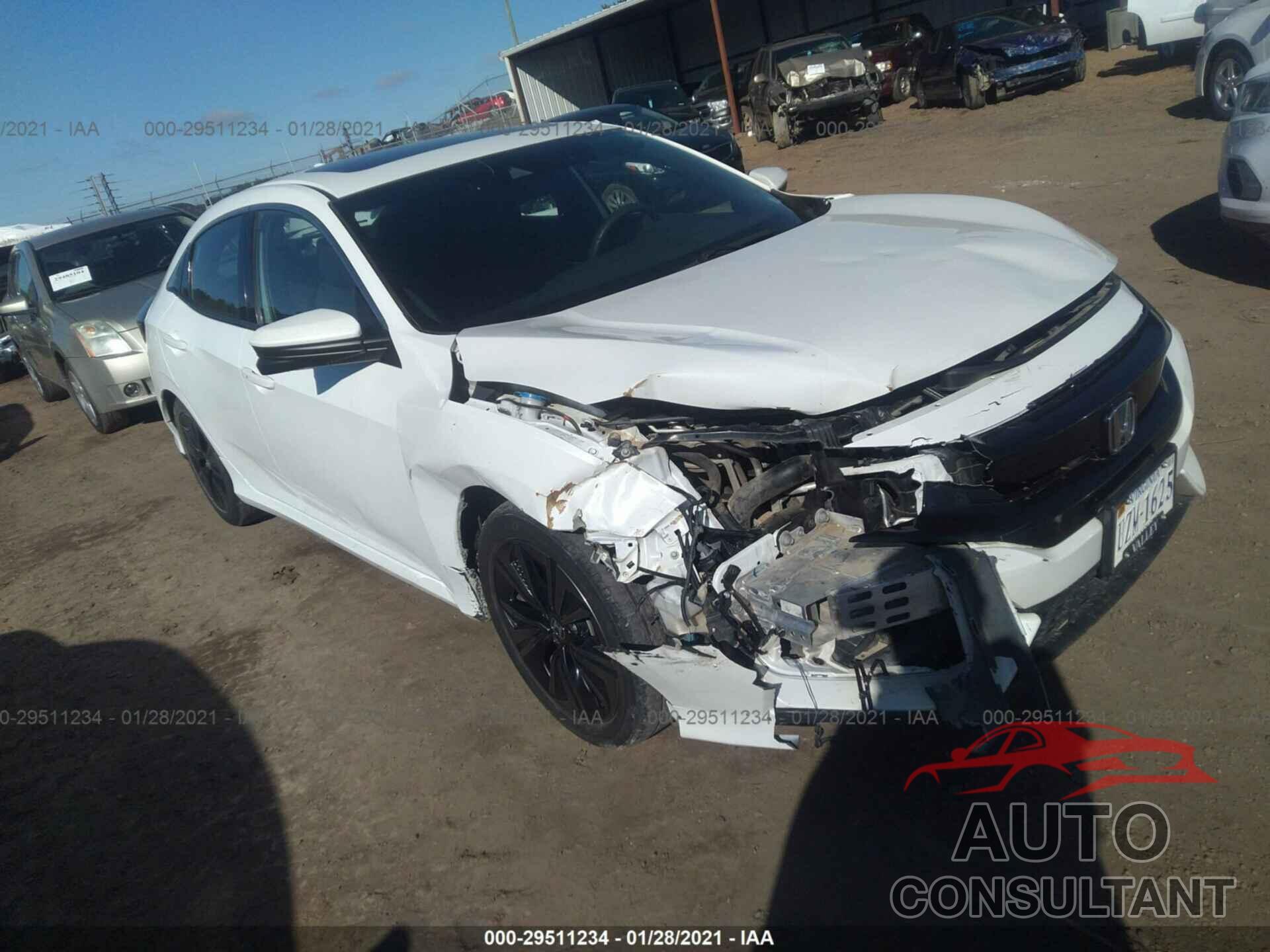 HONDA CIVIC HATCHBACK 2019 - SHHFK7H63KU209094