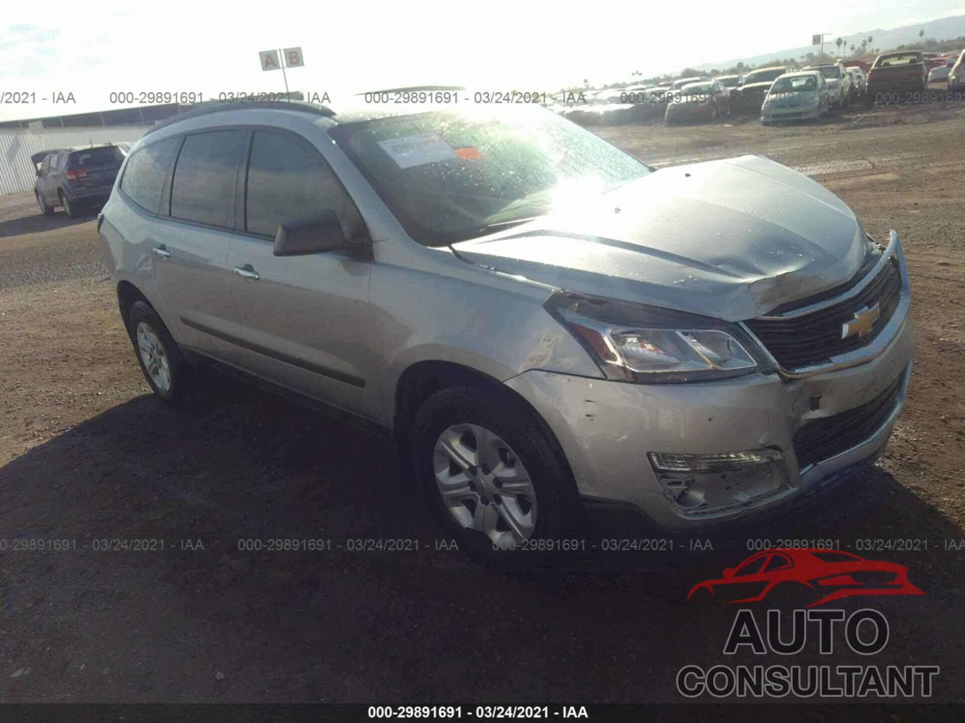 CHEVROLET TRAVERSE 2017 - 1GNKRFKD6HJ180762