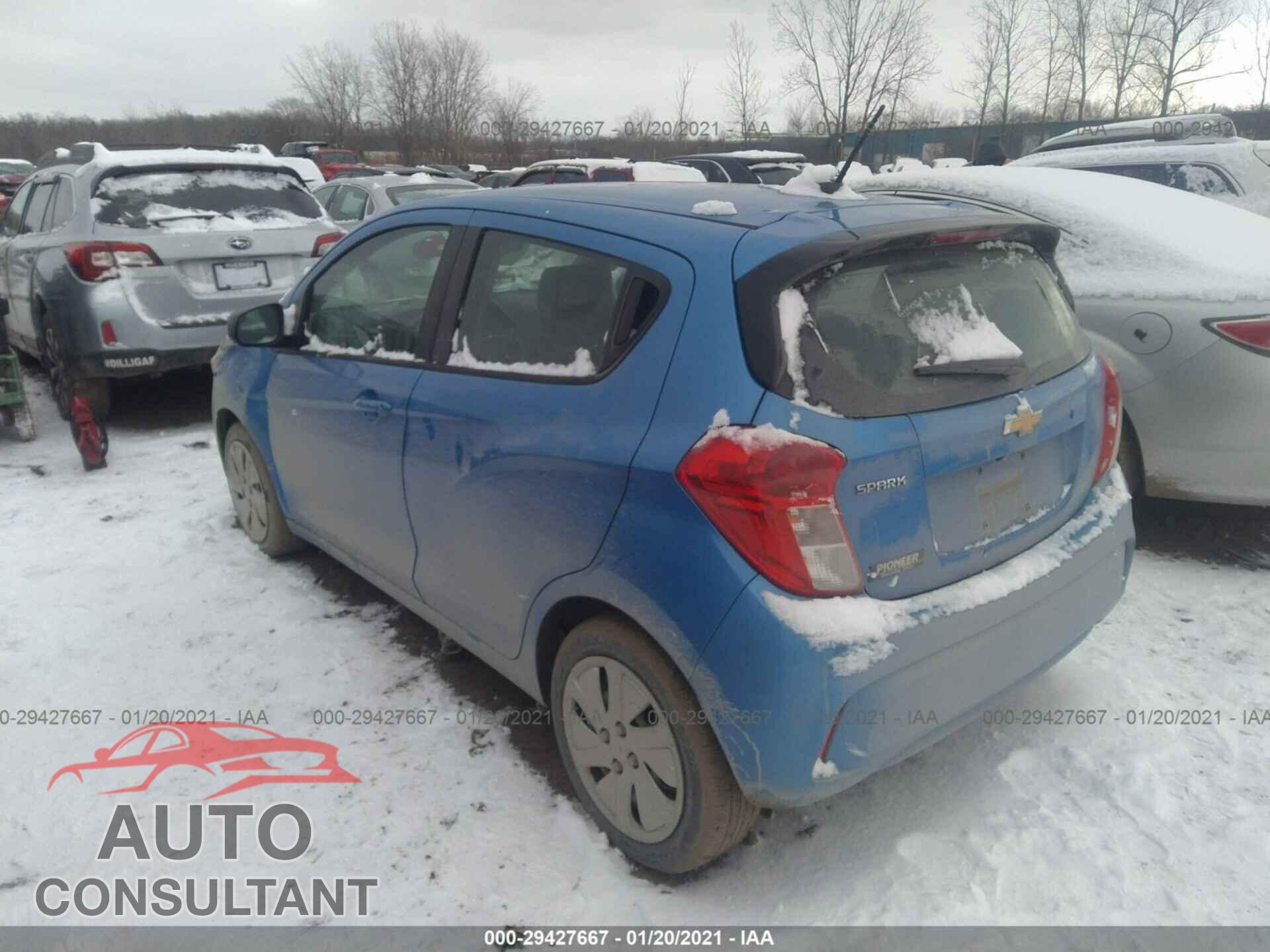 CHEVROLET SPARK 2017 - KL8CB6SA0HC758889