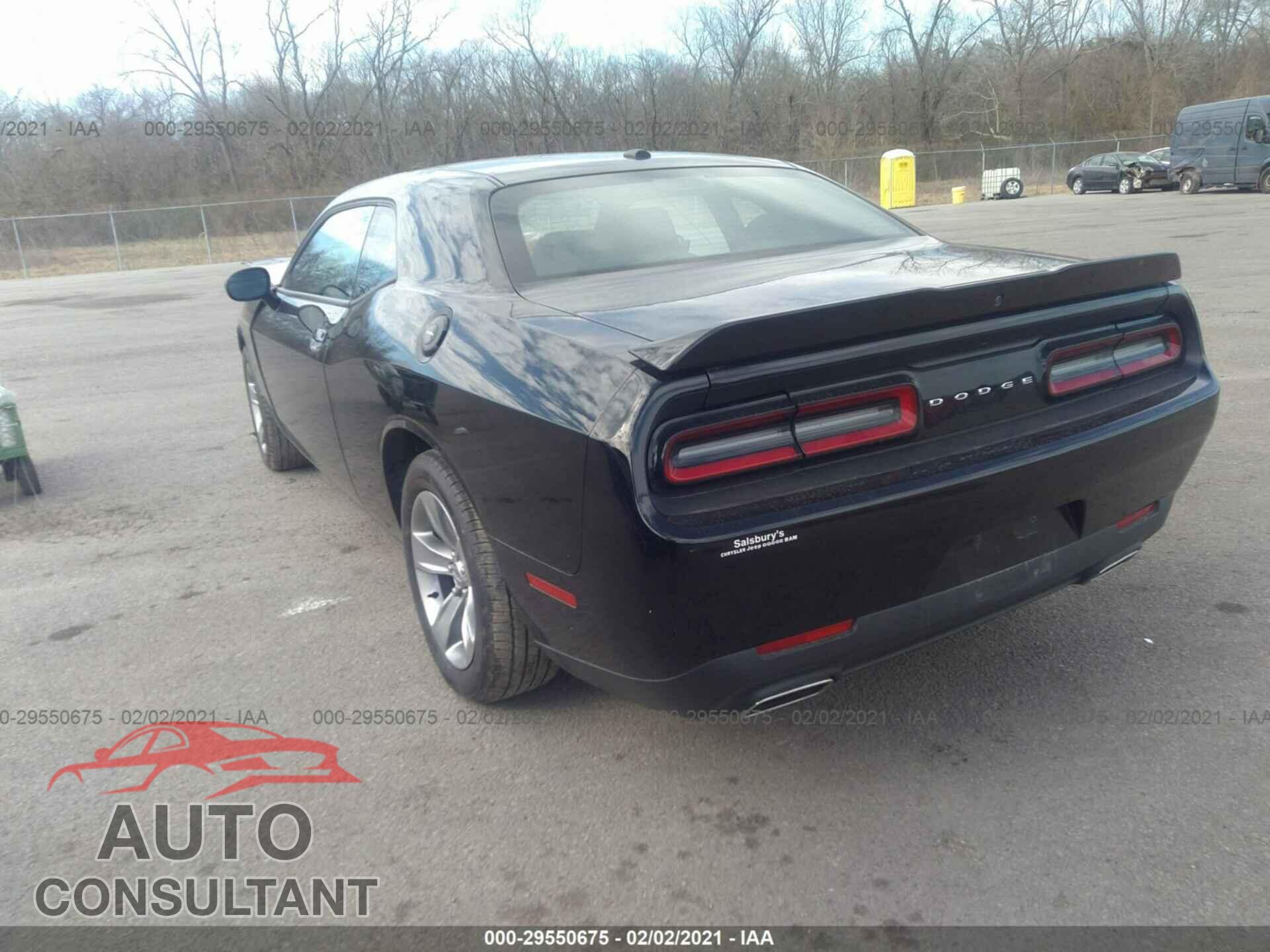 DODGE CHALLENGER 2019 - 2C3CDZAG3KH668637