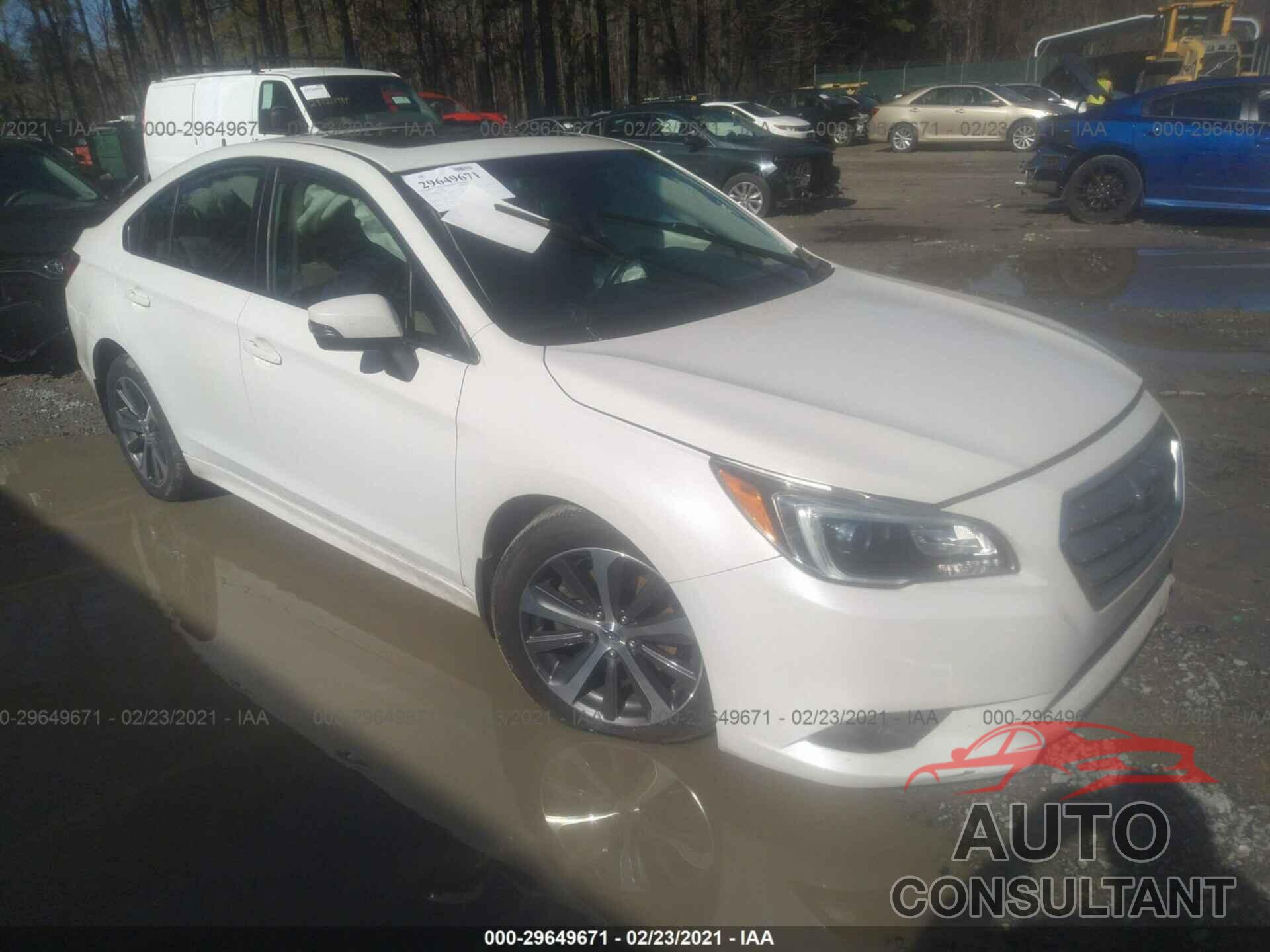 SUBARU LEGACY 2016 - 4S3BNEN63G3039887