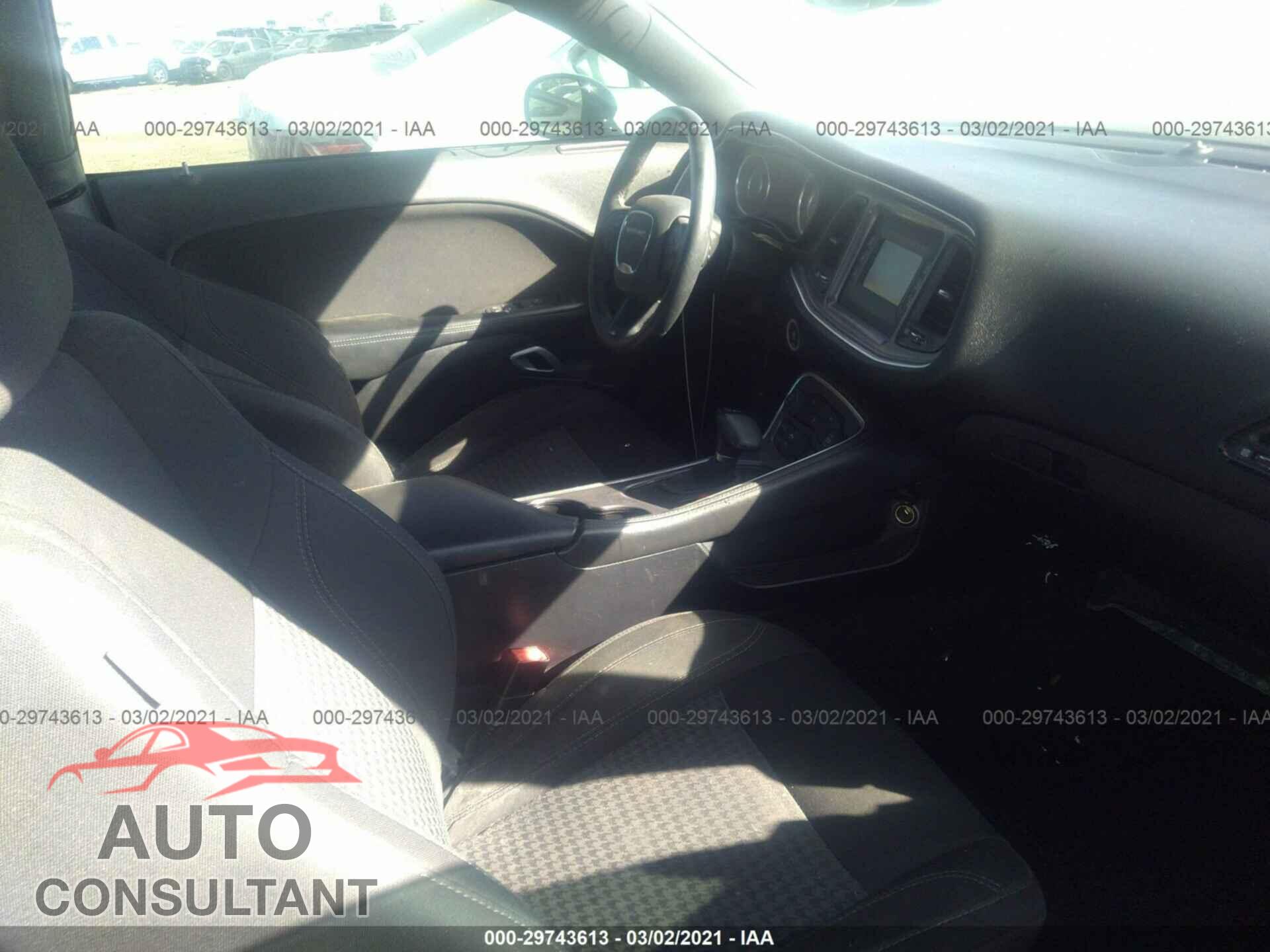 DODGE CHALLENGER 2016 - 2C3CDZAG8GH201091