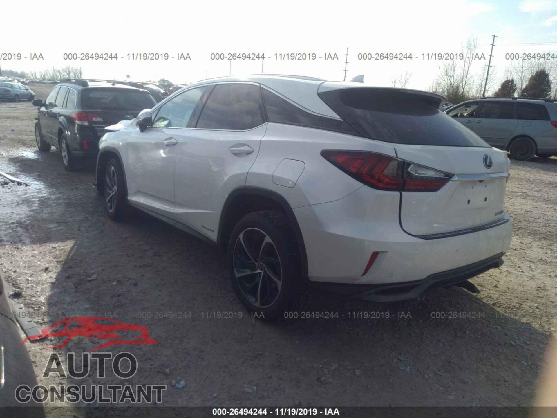 LEXUS RX 2019 - 2T2BGMCA4KC040943