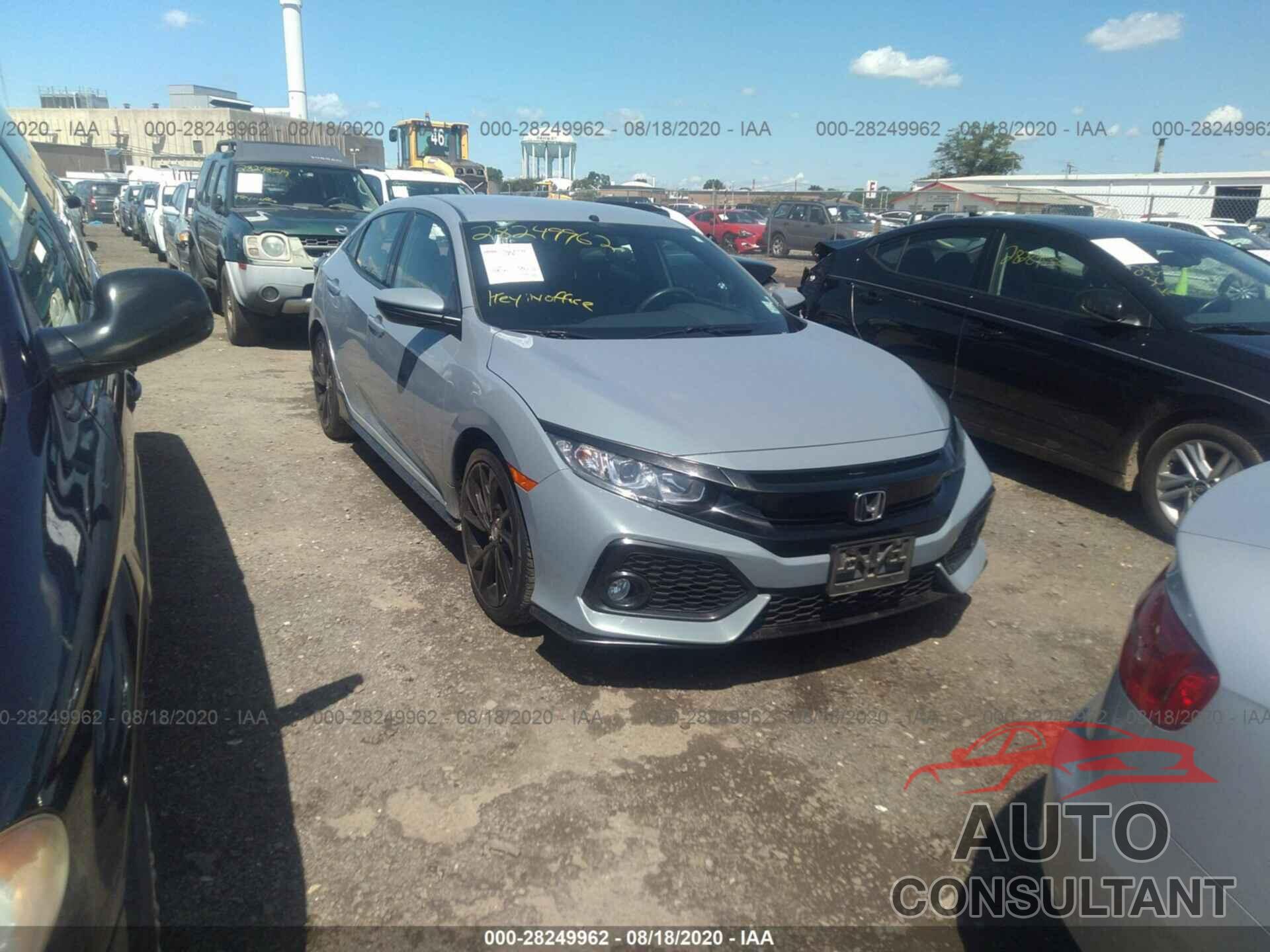 HONDA CIVIC HATCHBACK 2017 - SHHFK7H40HU403735