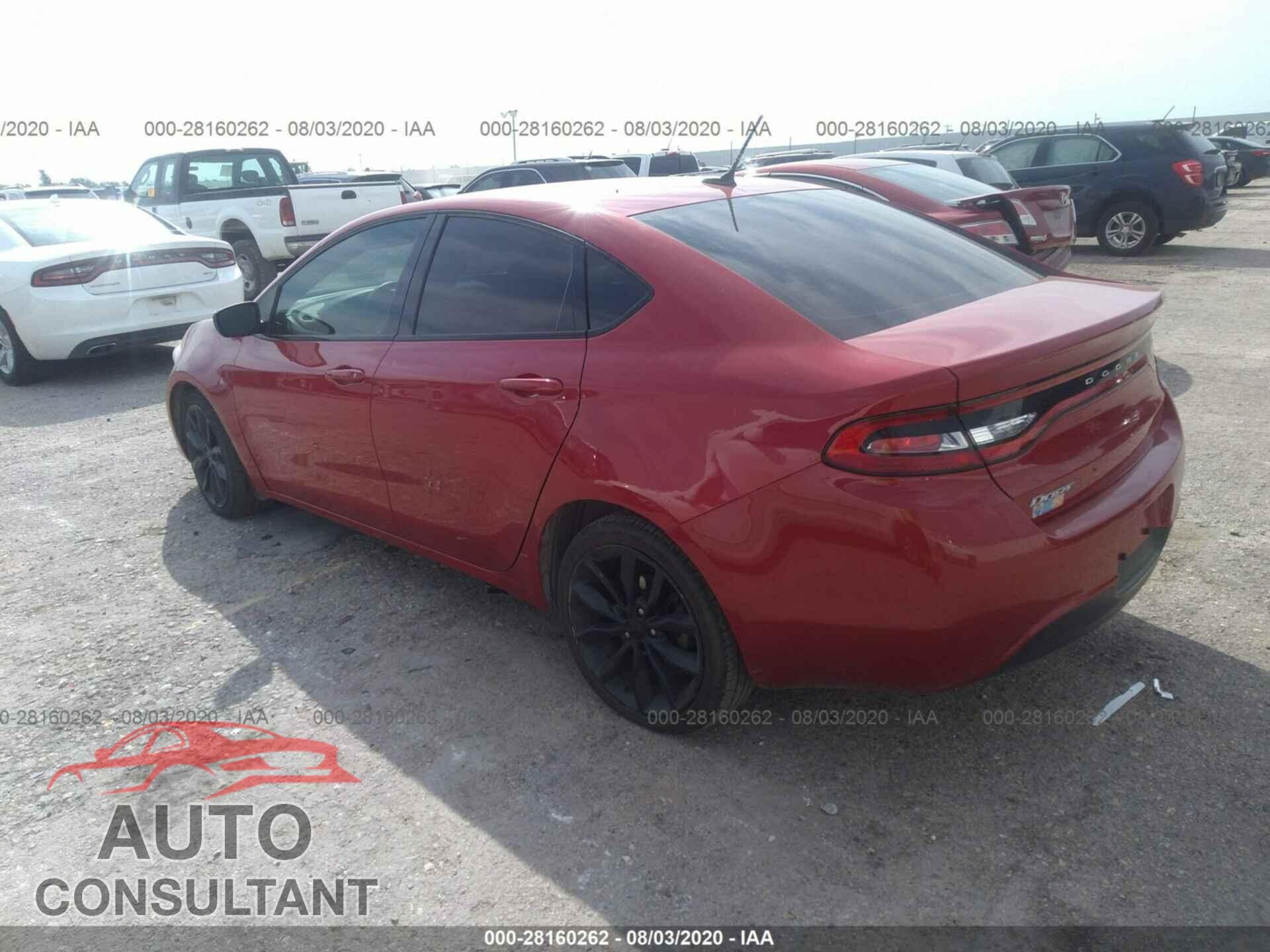 DODGE DART 2016 - 1C3CDFFA9GD805295