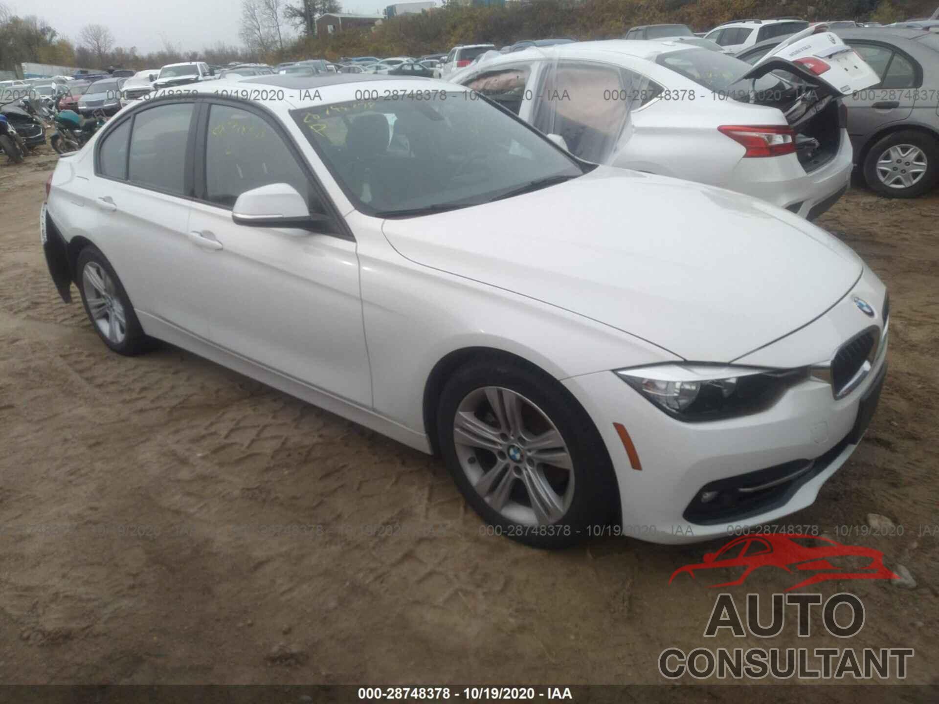 BMW 3 SERIES 2016 - WBA8E3C55GK501880
