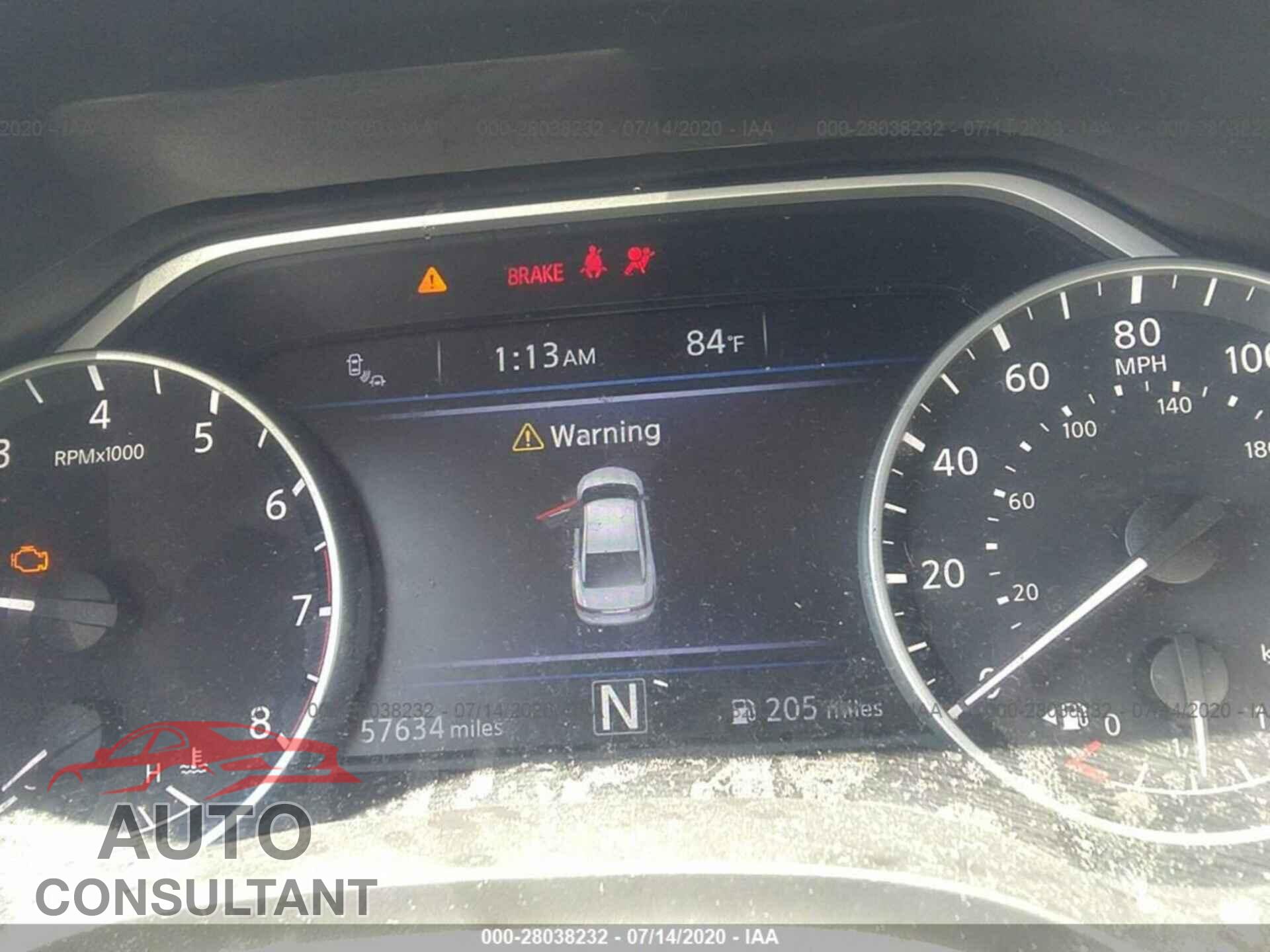 Nissan Maxima 2017 - 1N4AA6AP8HC390295