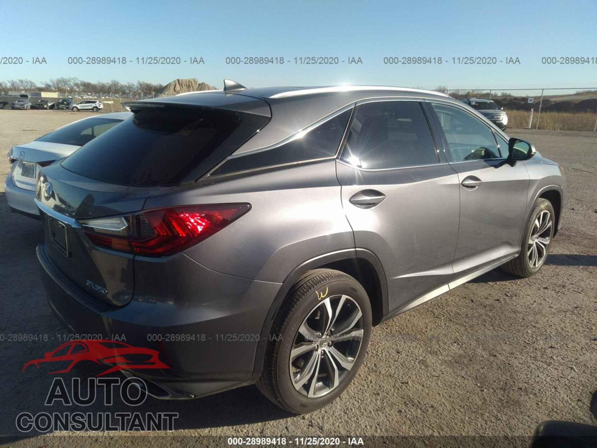 LEXUS RX 2017 - 2T2ZZMCA6HC039908