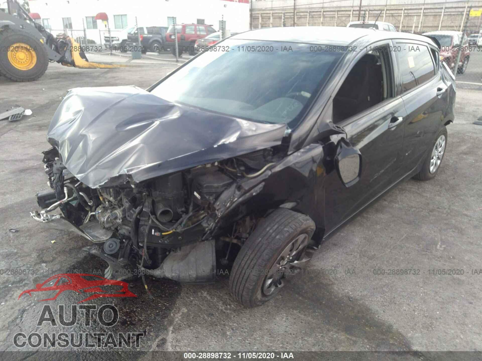 HYUNDAI ACCENT 2017 - KMHCT5AE8HU342873