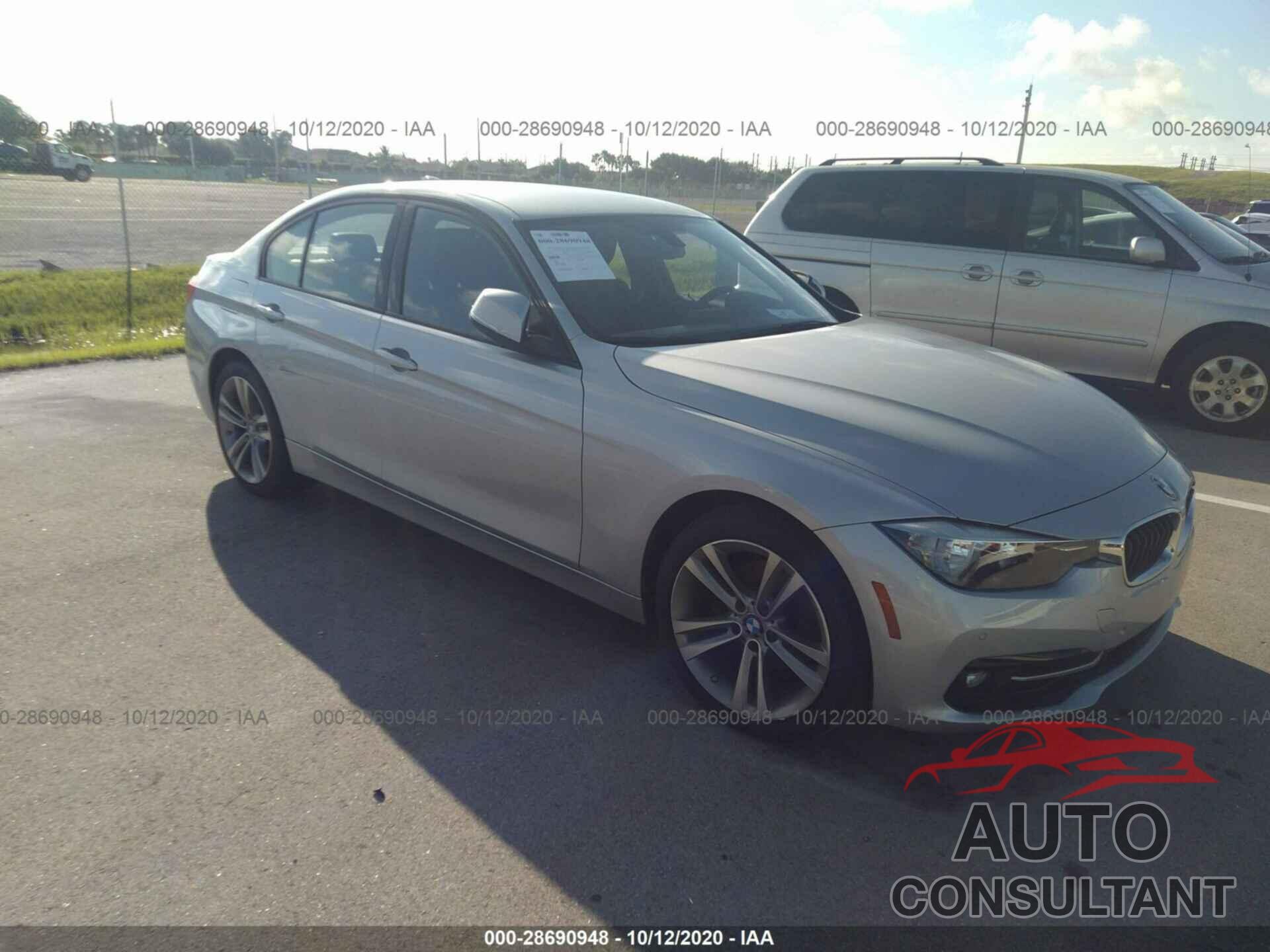 BMW 3 SERIES 2016 - WBA8E9C51GK646143