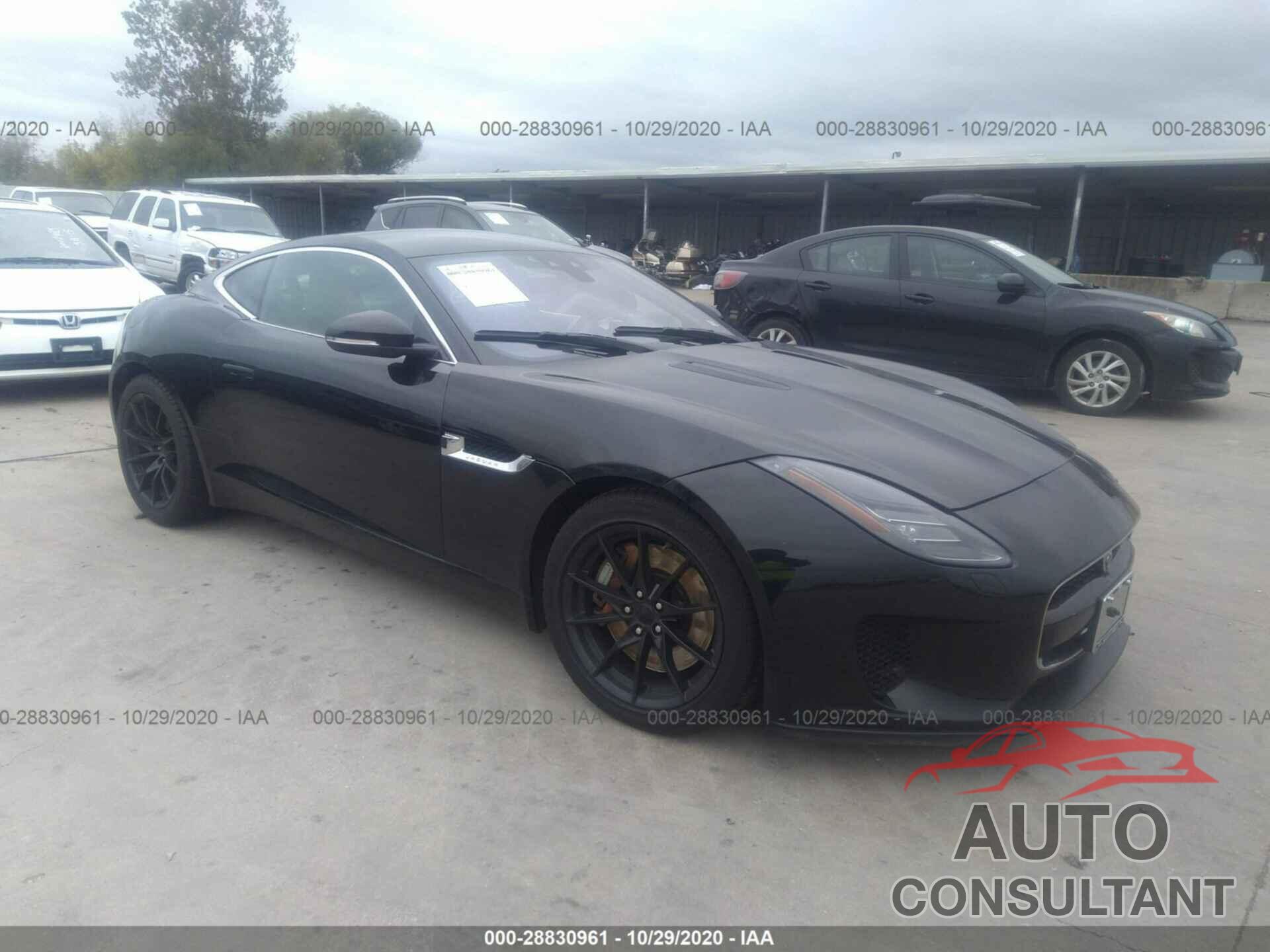 JAGUAR F-TYPE 2018 - SAJDD1GX4JCK55279
