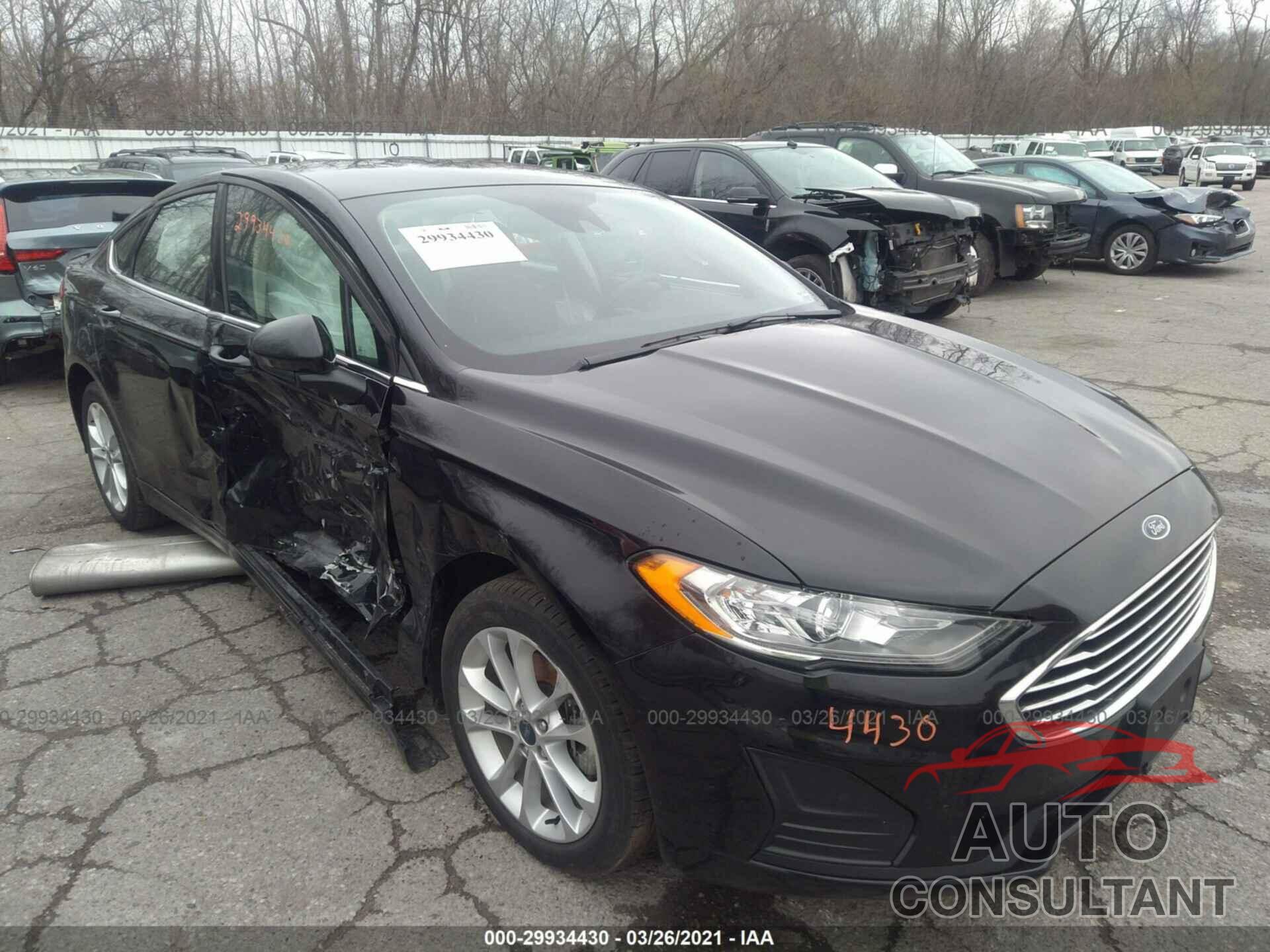 FORD FUSION HYBRID 2019 - 3FA6P0LU9KR263827