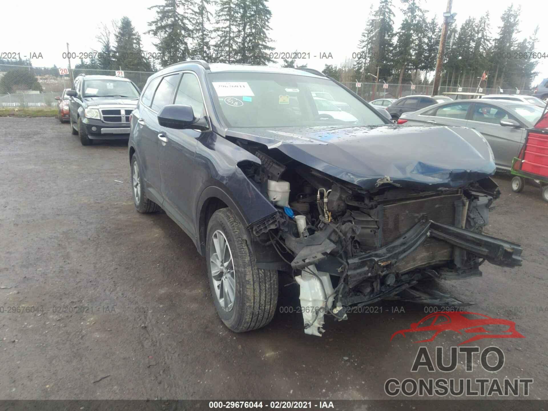HYUNDAI SANTA FE 2017 - KM8SM4HF8HU175562