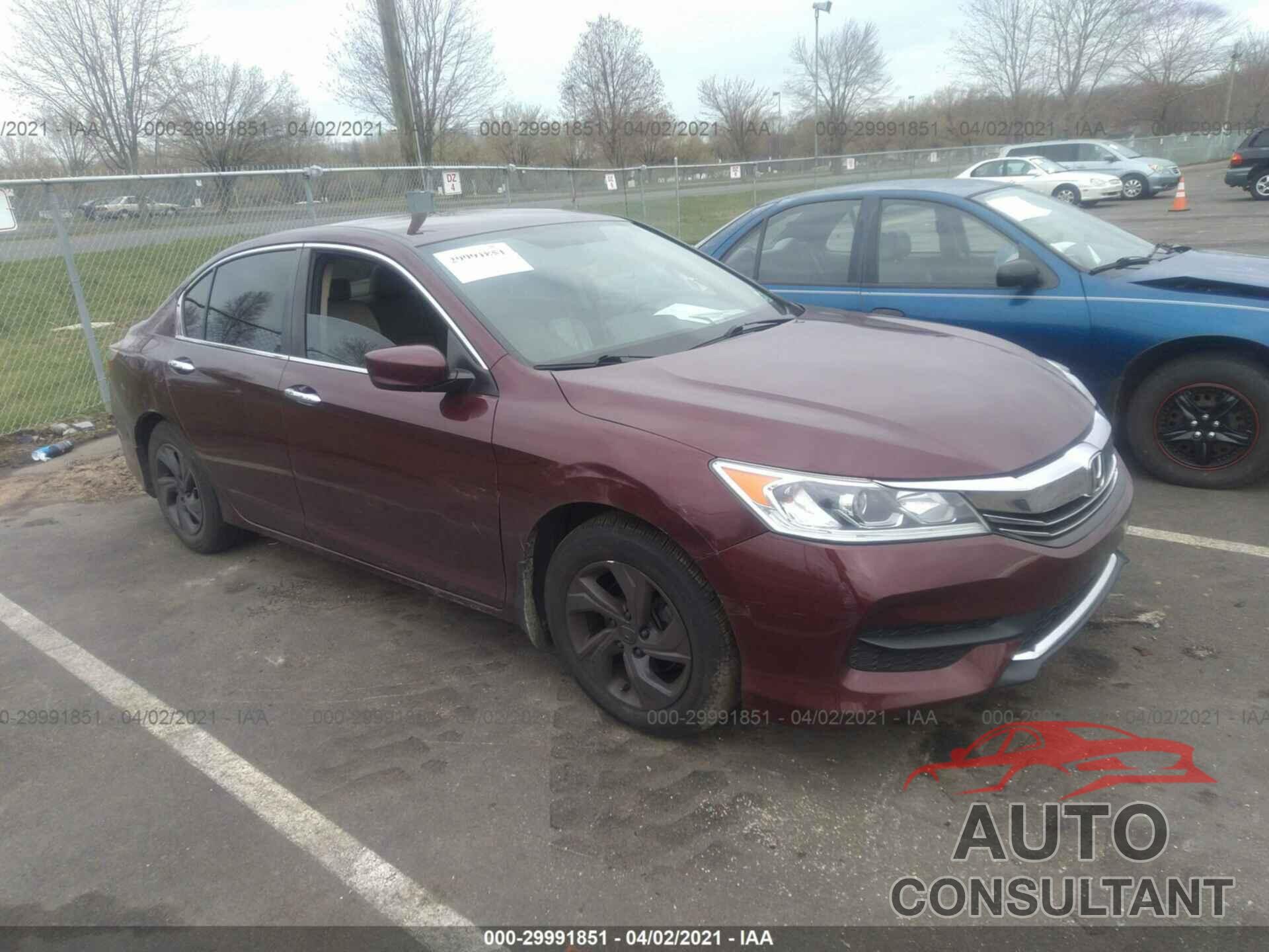 HONDA ACCORD SEDAN 2017 - 1HGCR2F37HA063958