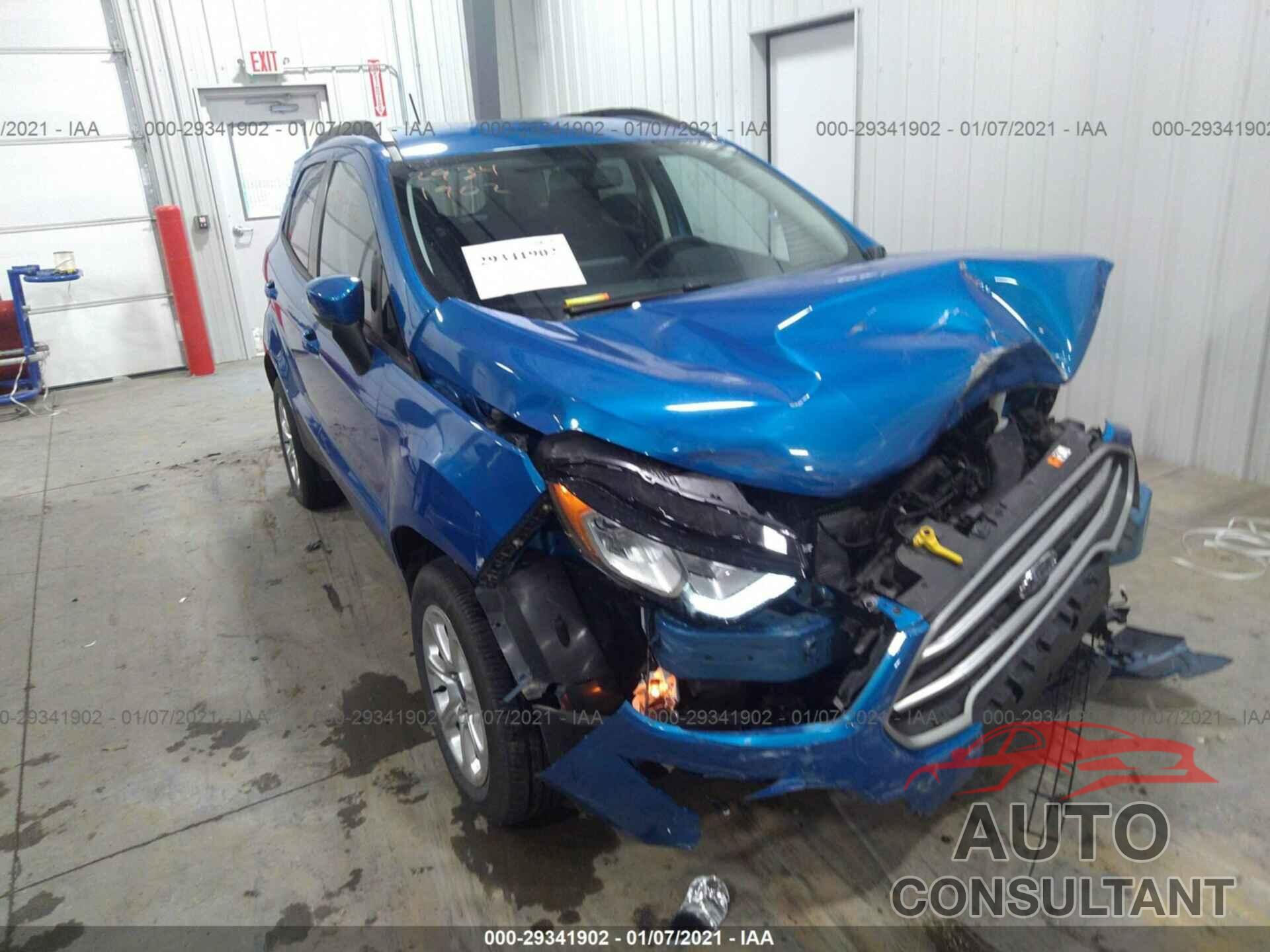 FORD ECOSPORT 2018 - MAJ6P1UL8JC216183