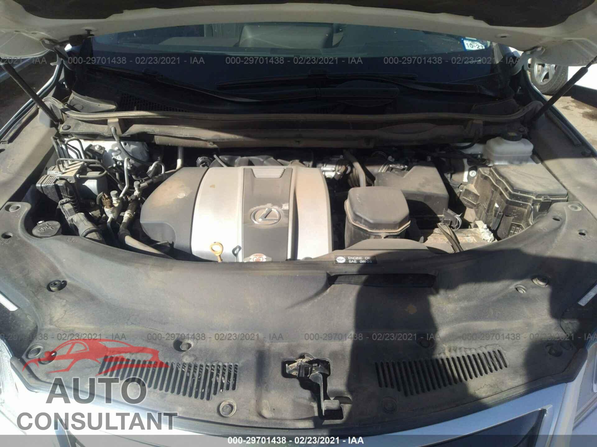 LEXUS RX 2017 - 2T2ZZMCA7HC084128