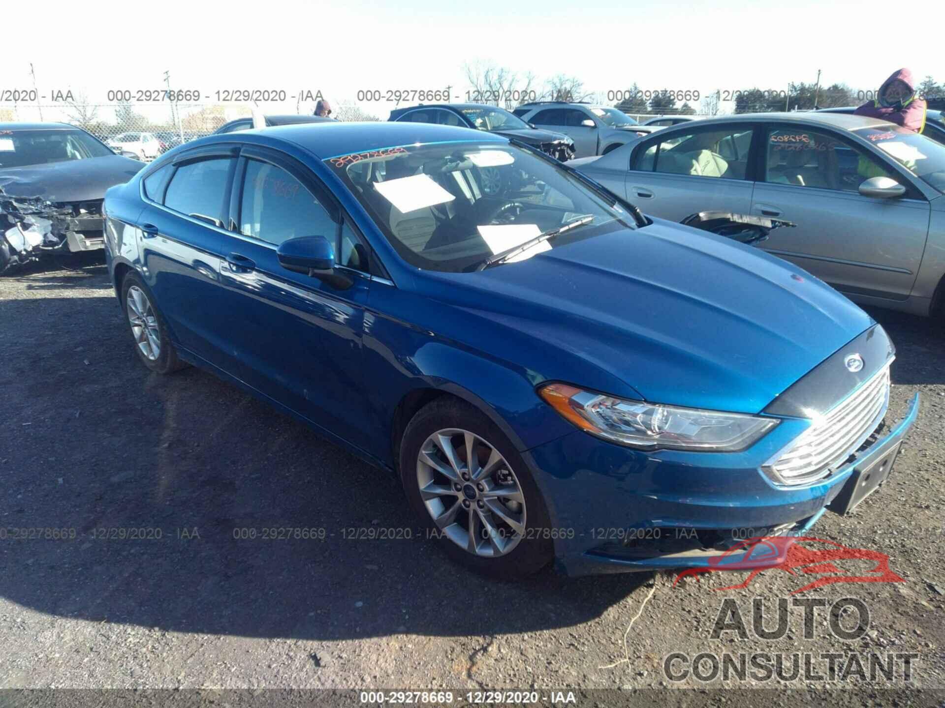 FORD FUSION 2017 - 3FA6P0HD4HR340153