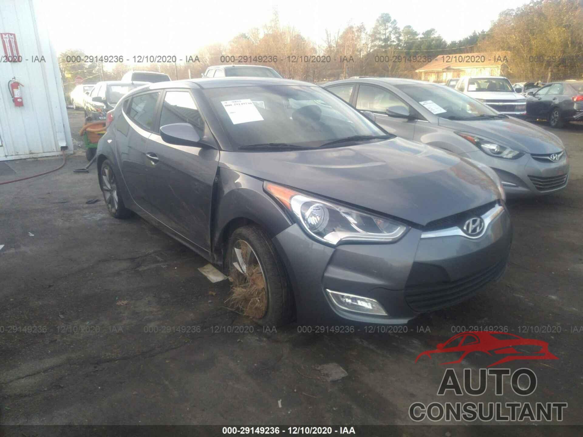 HYUNDAI VELOSTER 2017 - KMHTC6AD7HU312129