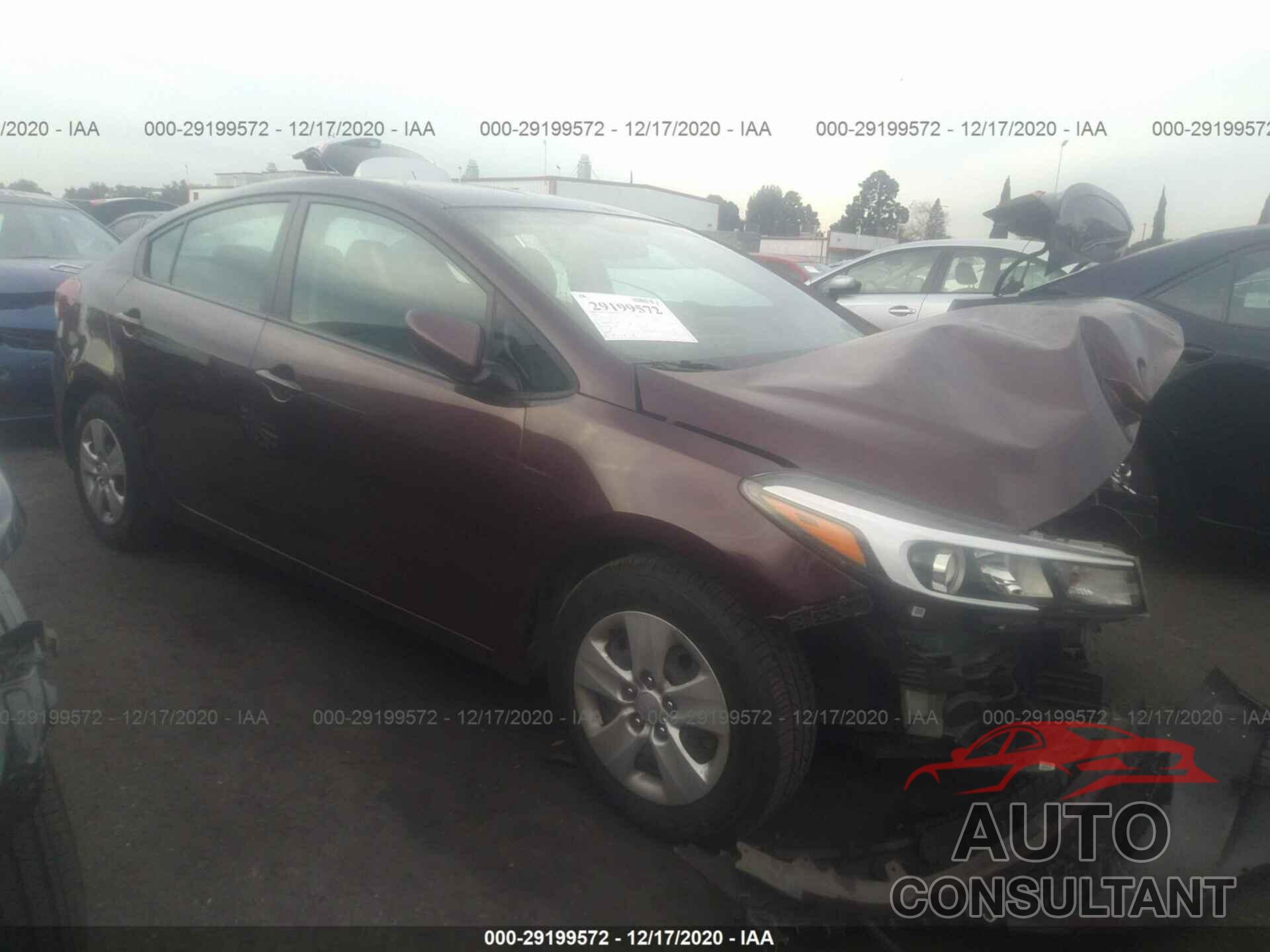 KIA FORTE 2017 - 3KPFK4A77HE073943