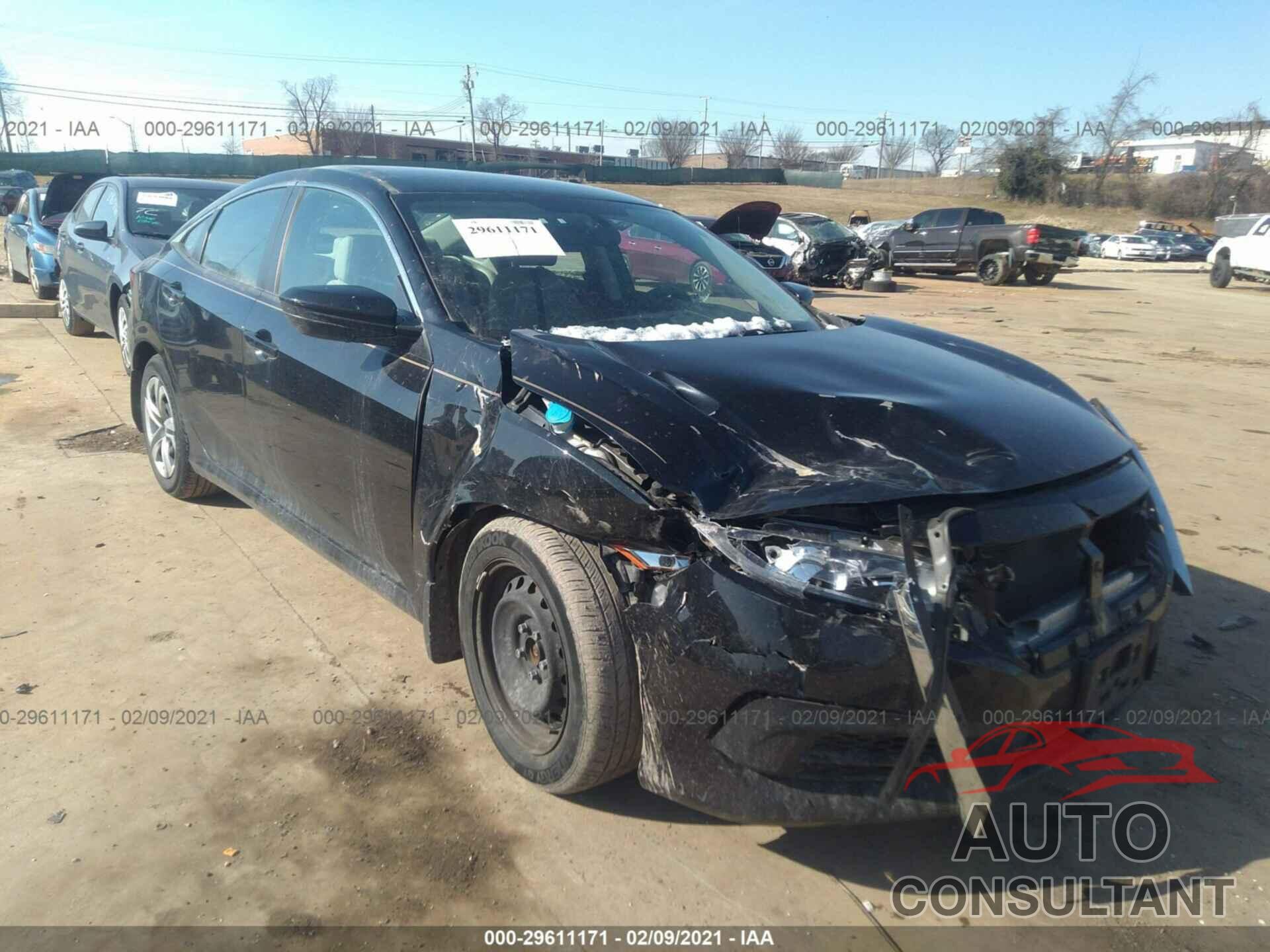 HONDA CIVIC SEDAN 2016 - 2HGFC2F51GH574291