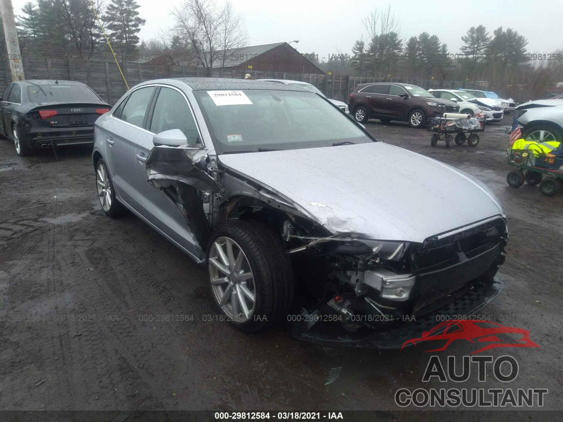 AUDI A3 2016 - WAUE8GFF4G1041364