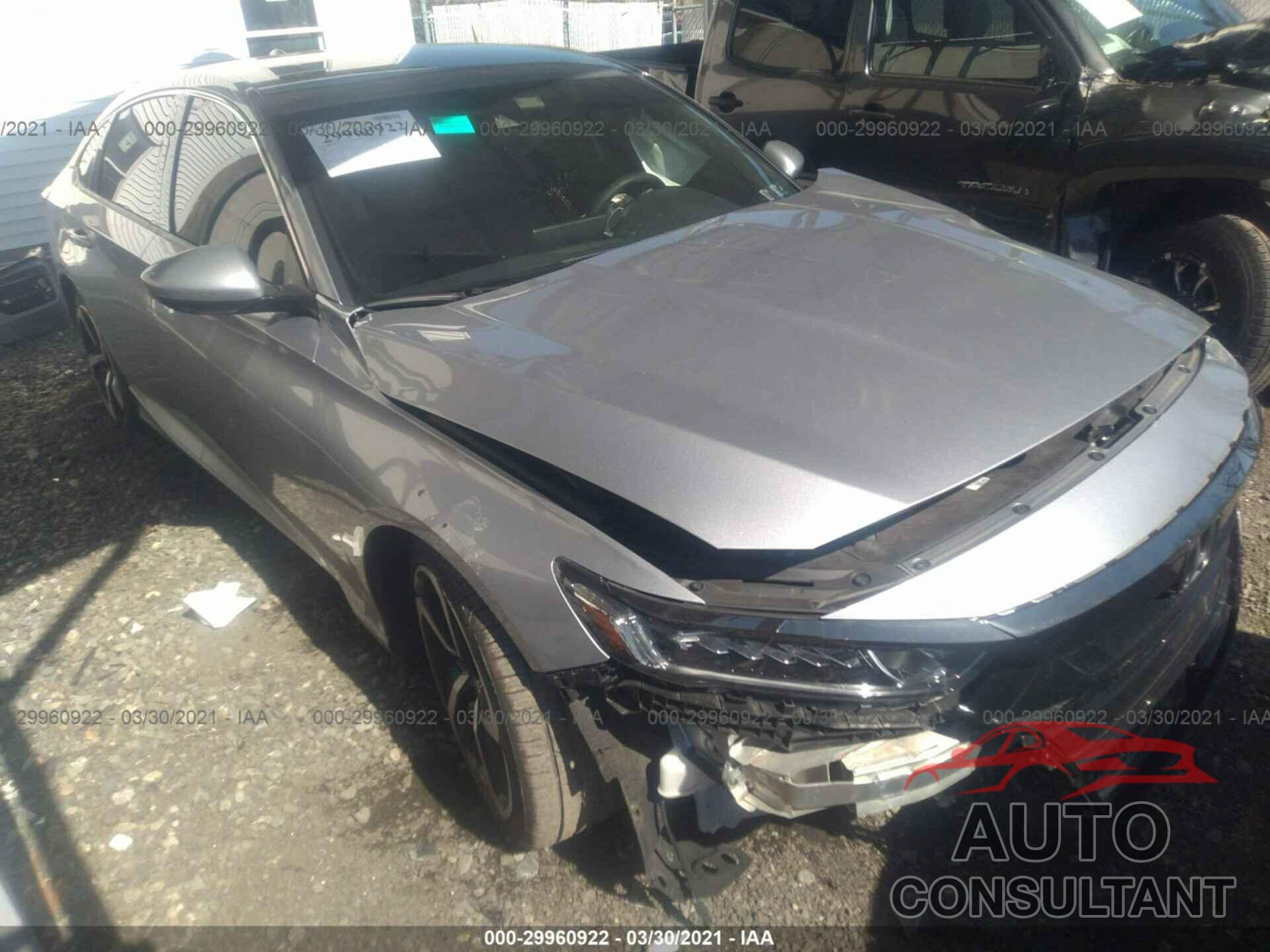 HONDA ACCORD SEDAN 2018 - 1HGCV1F34JA026538