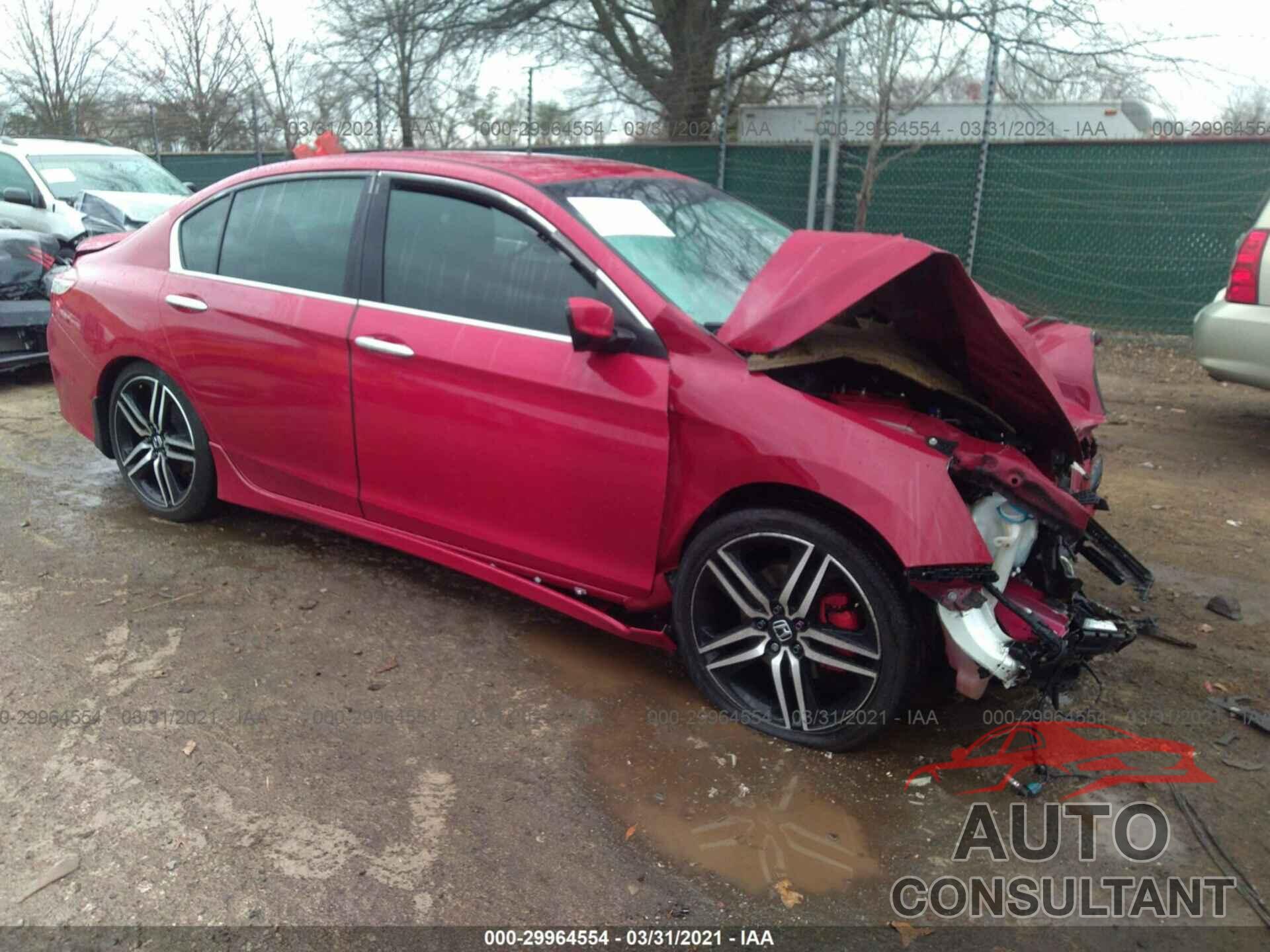 HONDA ACCORD SEDAN 2017 - 1HGCR2F18HA062915