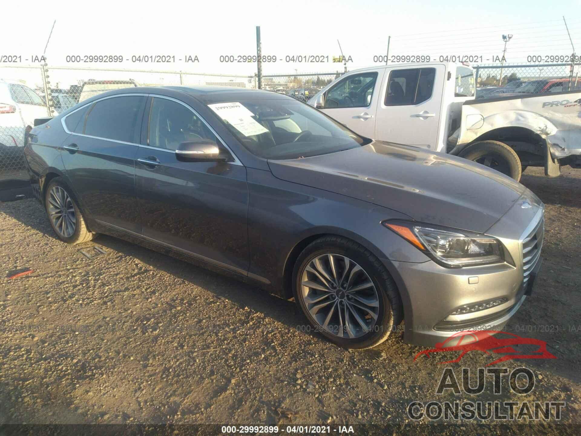 HYUNDAI GENESIS 2016 - KMHGN4JE2GU115747