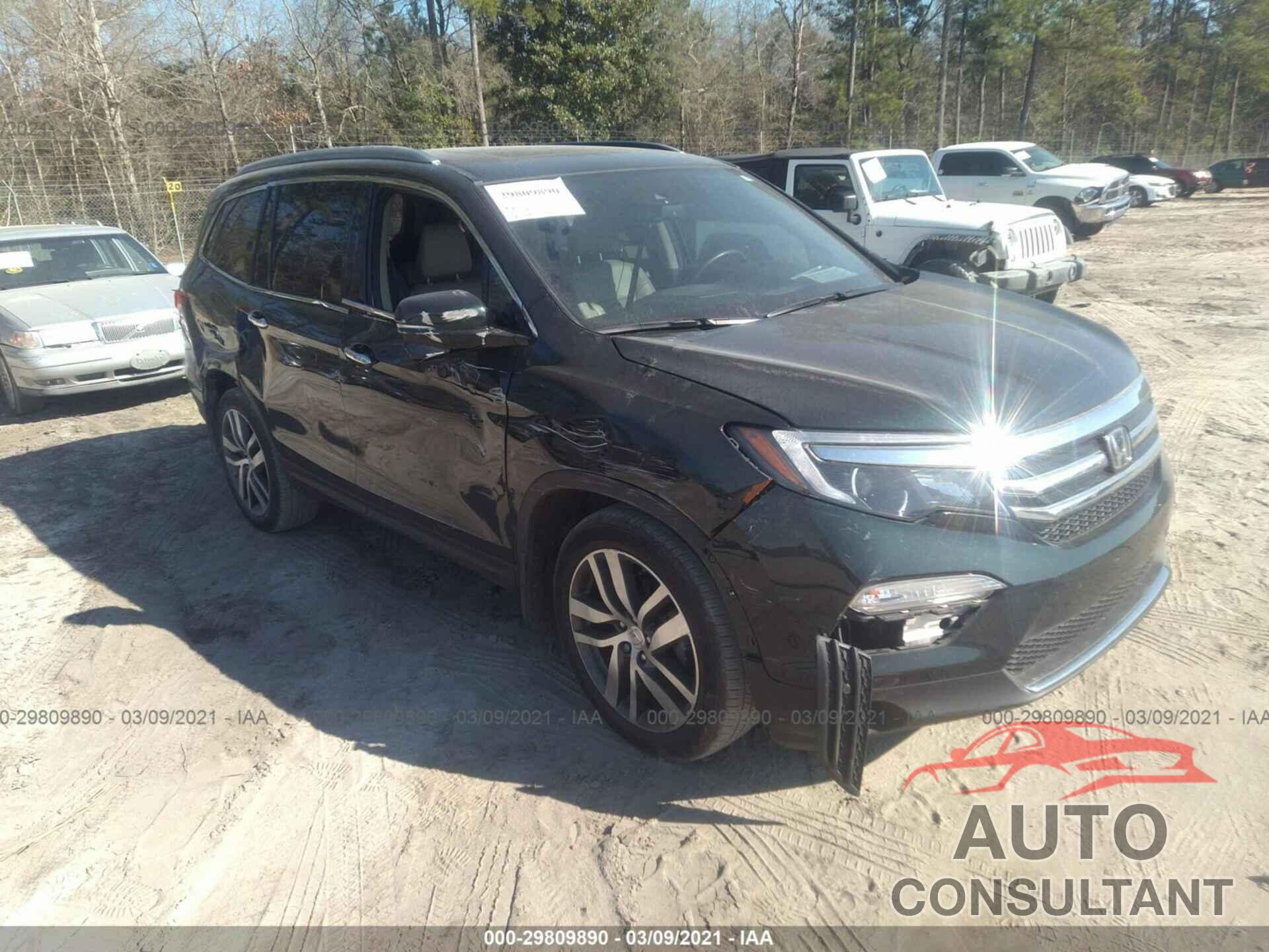 HONDA PILOT 2017 - 5FNYF5H90HB015600