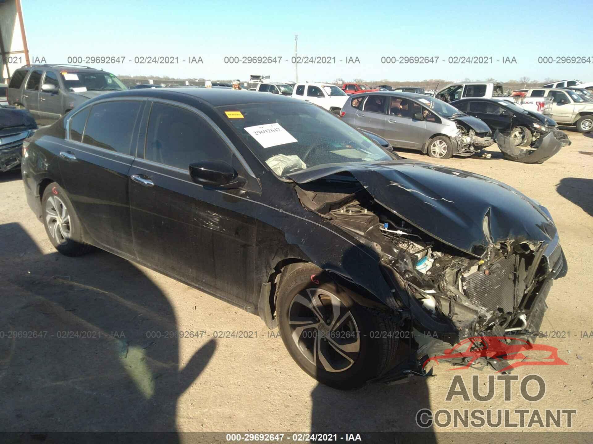 HONDA ACCORD SEDAN 2017 - 1HGCR2F36HA146989