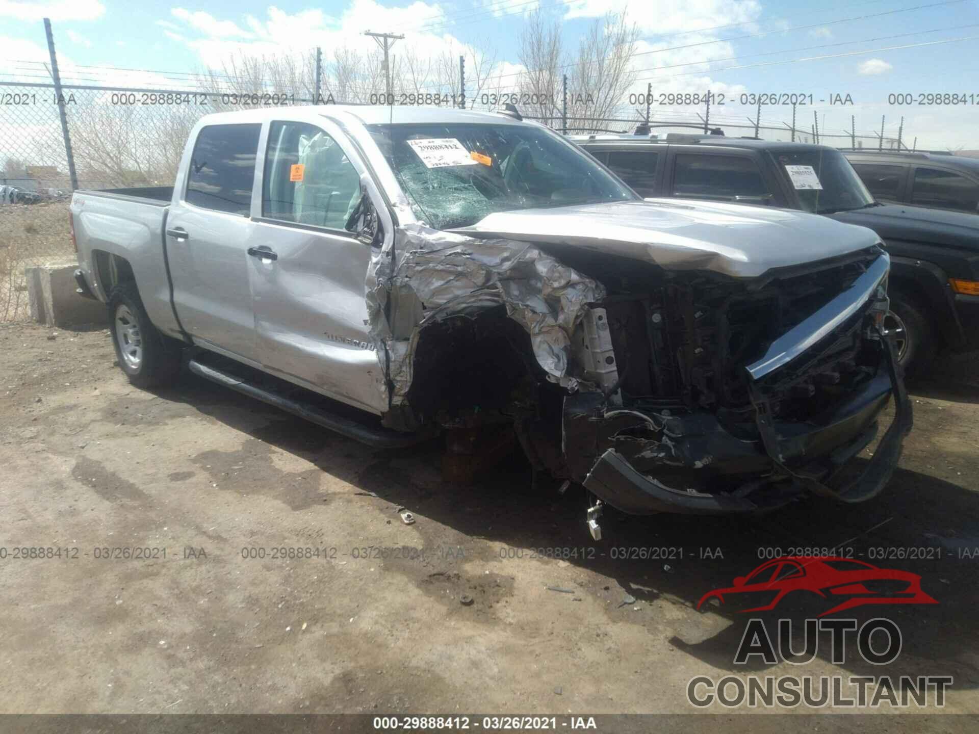 CHEVROLET SILVERADO 1500 2017 - 3GCUKNEH3HG369871