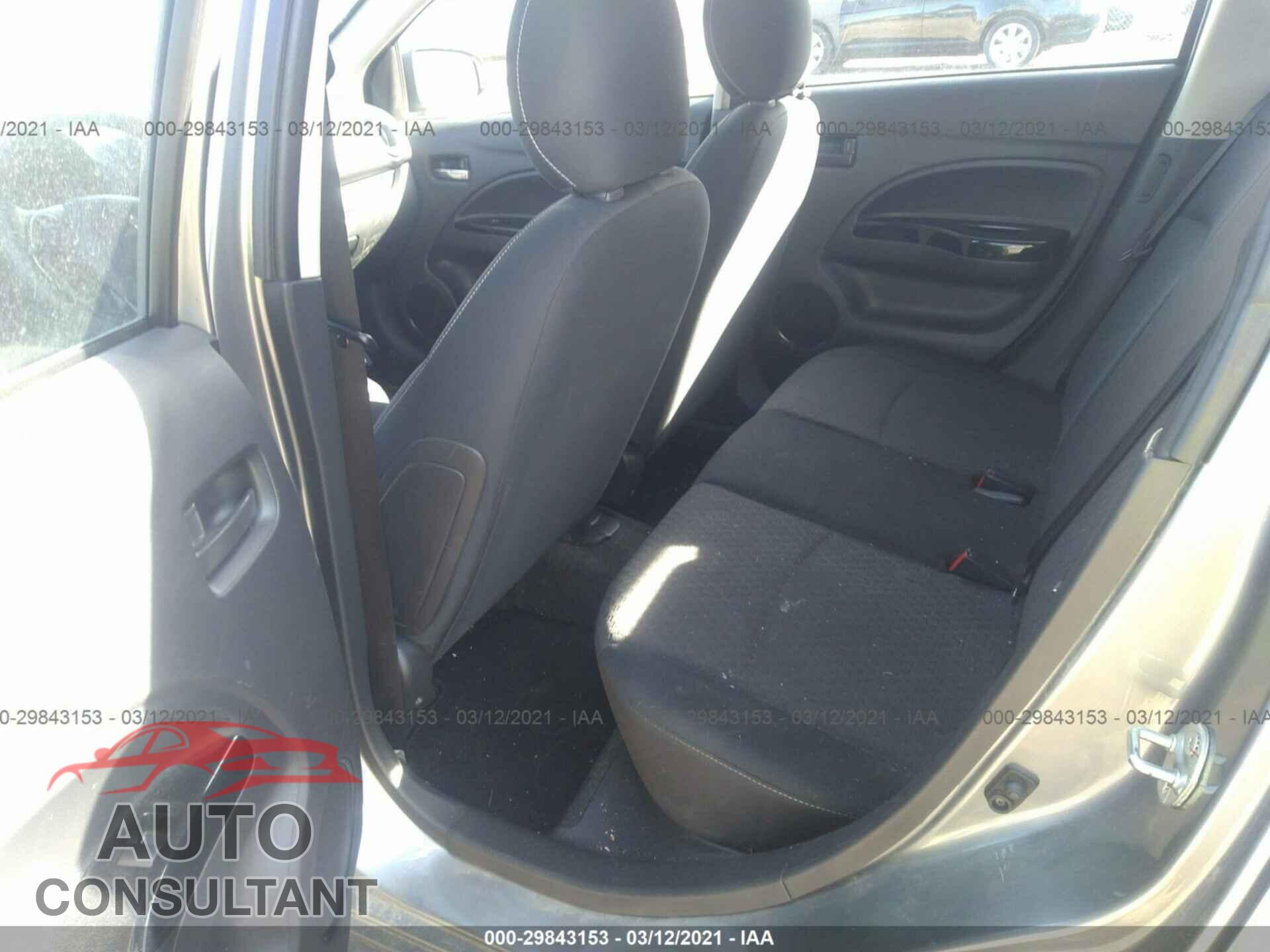 MITSUBISHI MIRAGE 2017 - ML32A4HJ8HH015629