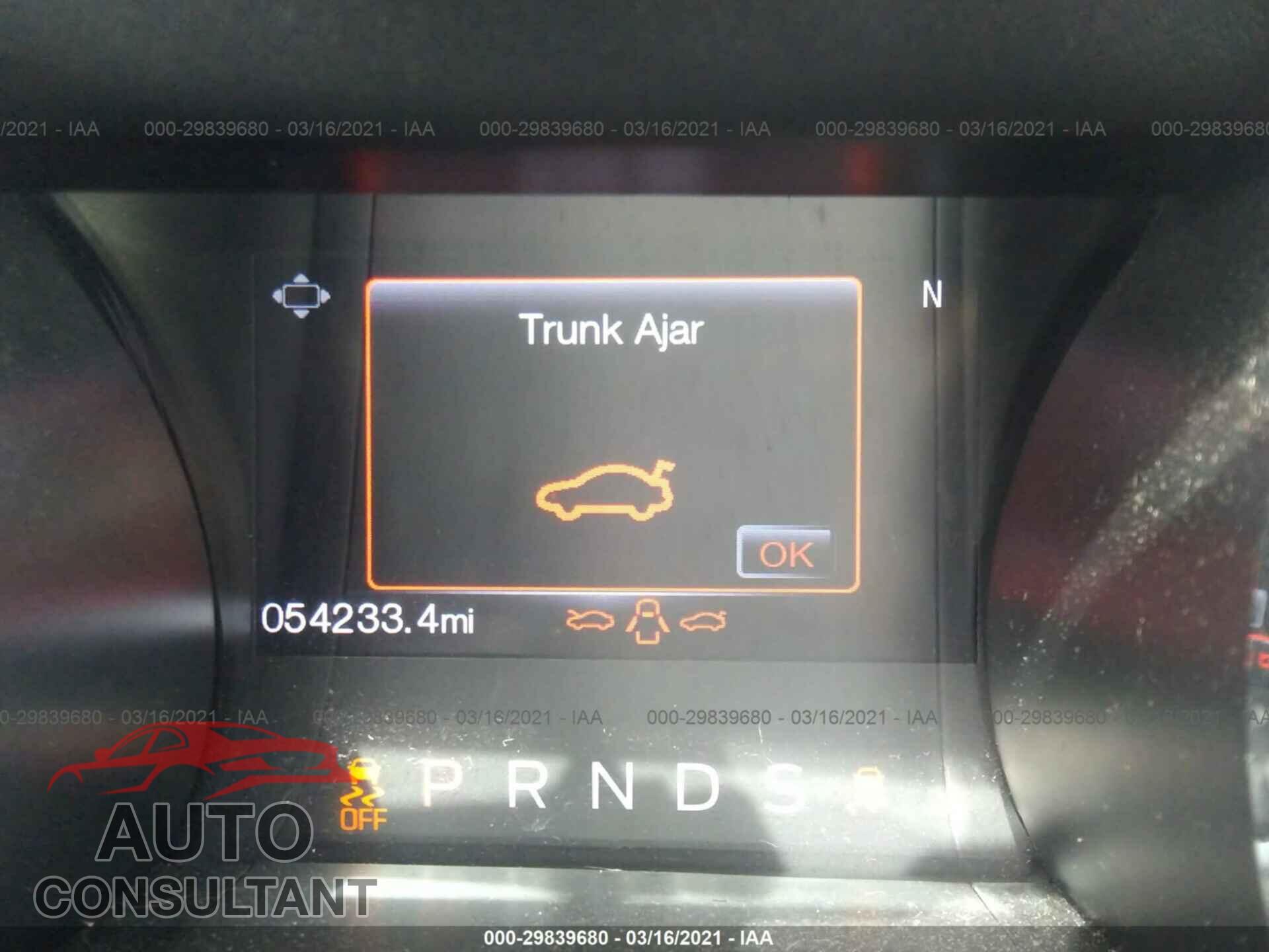FORD MUSTANG 2017 - 1FA6P8TH0H5322809