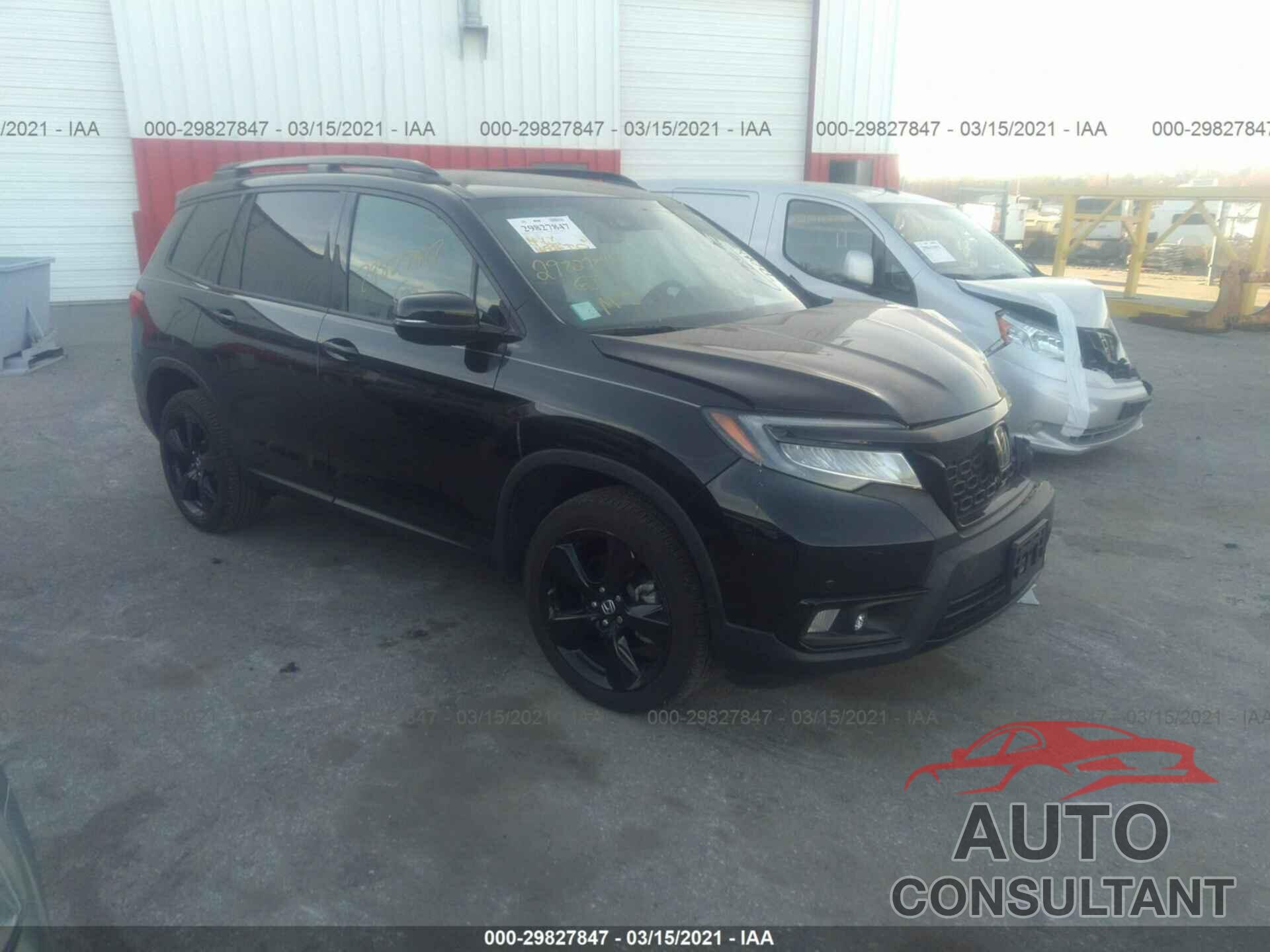 HONDA PASSPORT 2019 - 5FNYF8H09KB003682