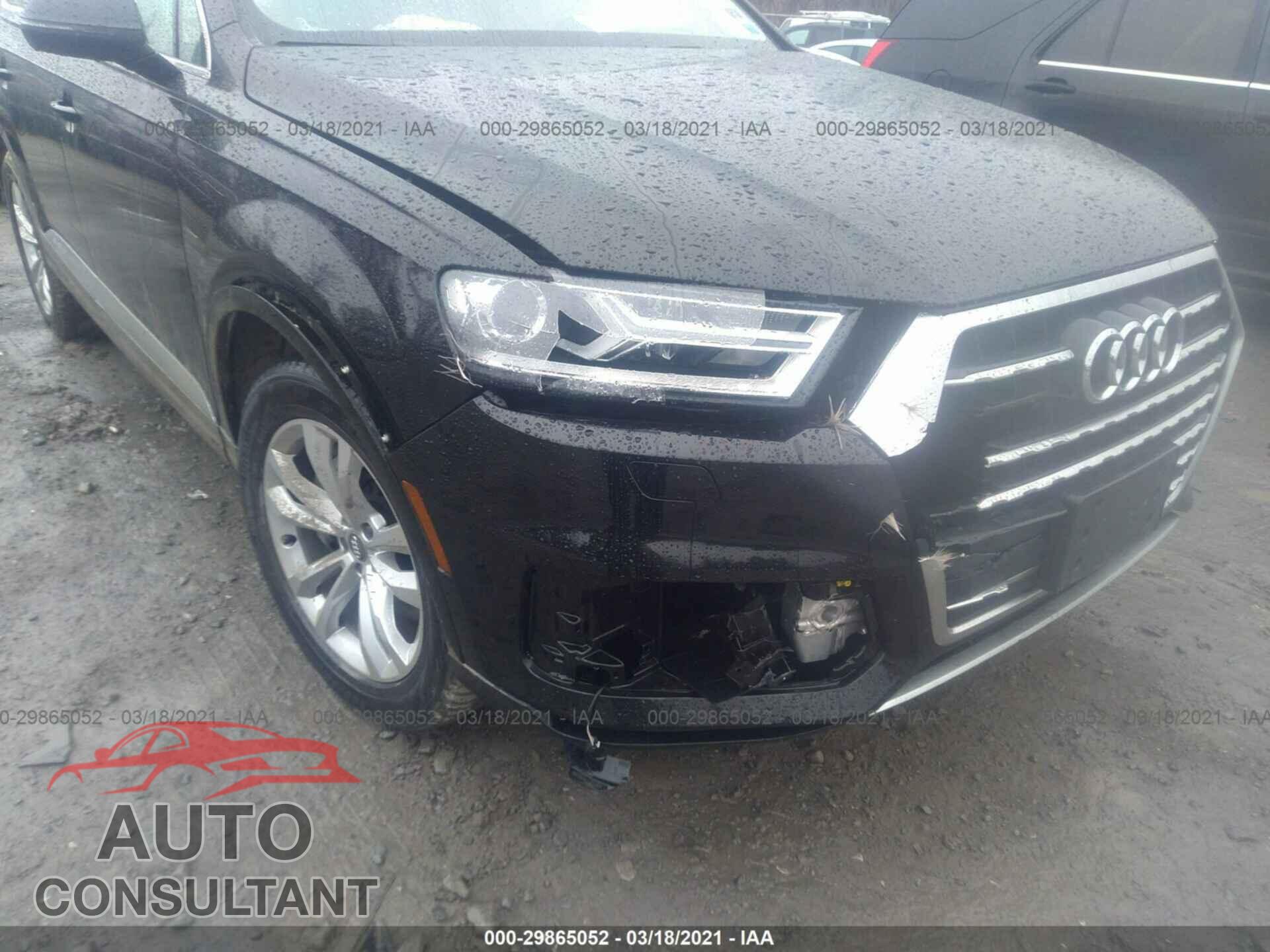 AUDI Q7 2018 - WA1AHAF7XJD007761