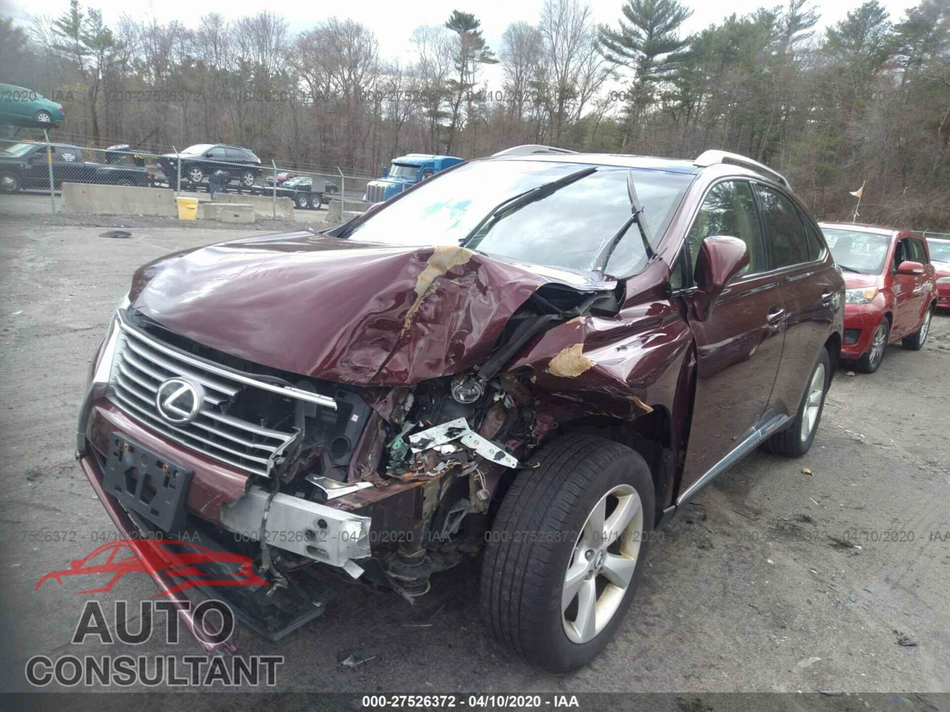 LEXUS RX 2015 - 2T2BK1BAXFC301786