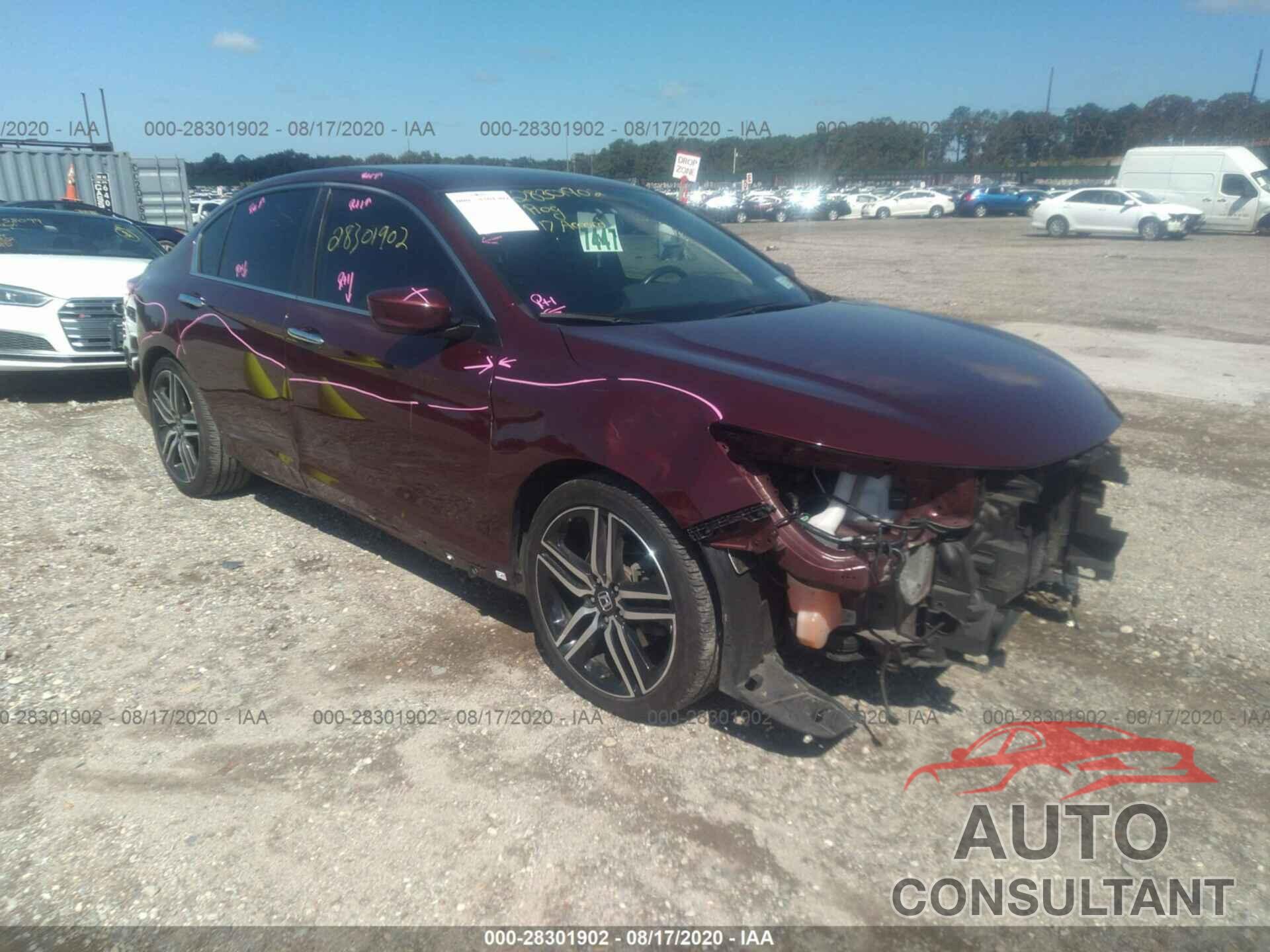HONDA ACCORD SEDAN 2017 - 1HGCR2F51HA230400