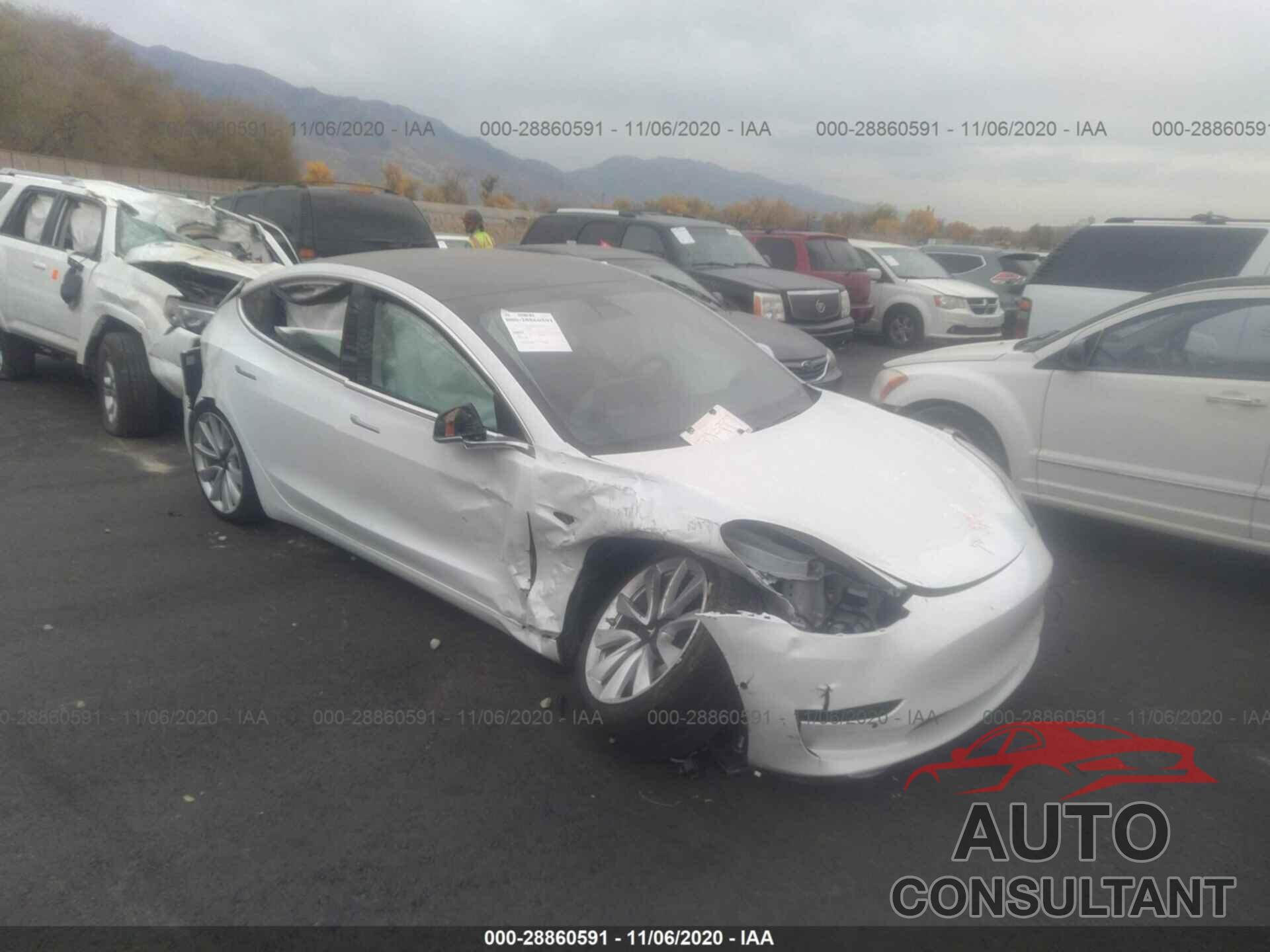 TESLA MODEL 3 2020 - 5YJ3E1EA0LF614400