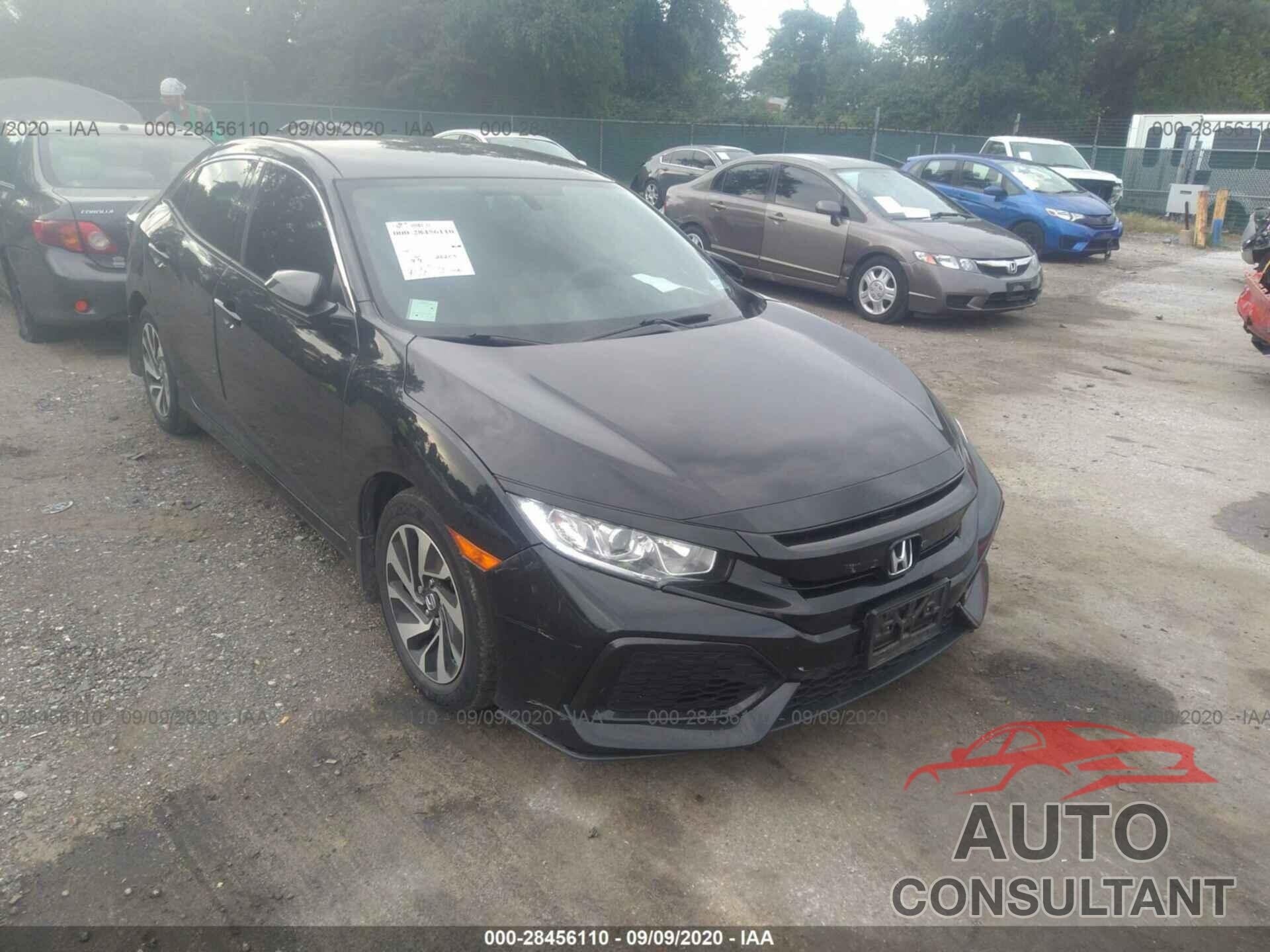 HONDA CIVIC HATCHBACK 2018 - SHHFK7H25JU413424