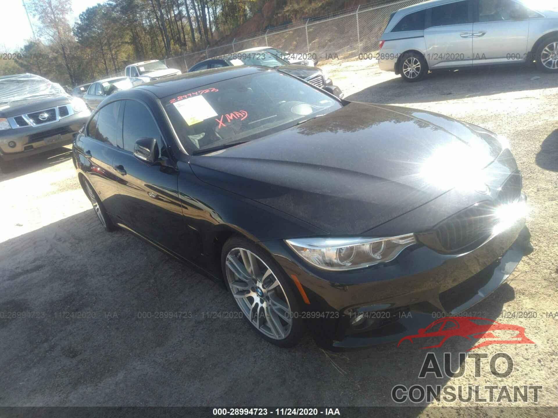 BMW 4 SERIES 2016 - WBA4A9C57GGL87686