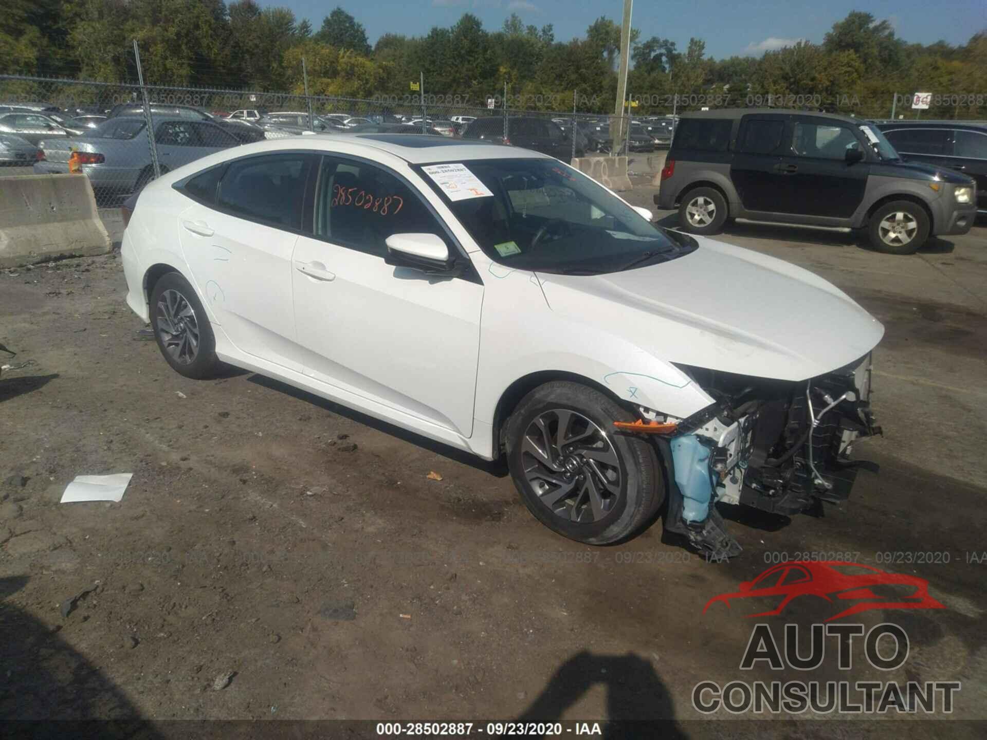 HONDA CIVIC SEDAN 2018 - 19XFC2F75JE203699