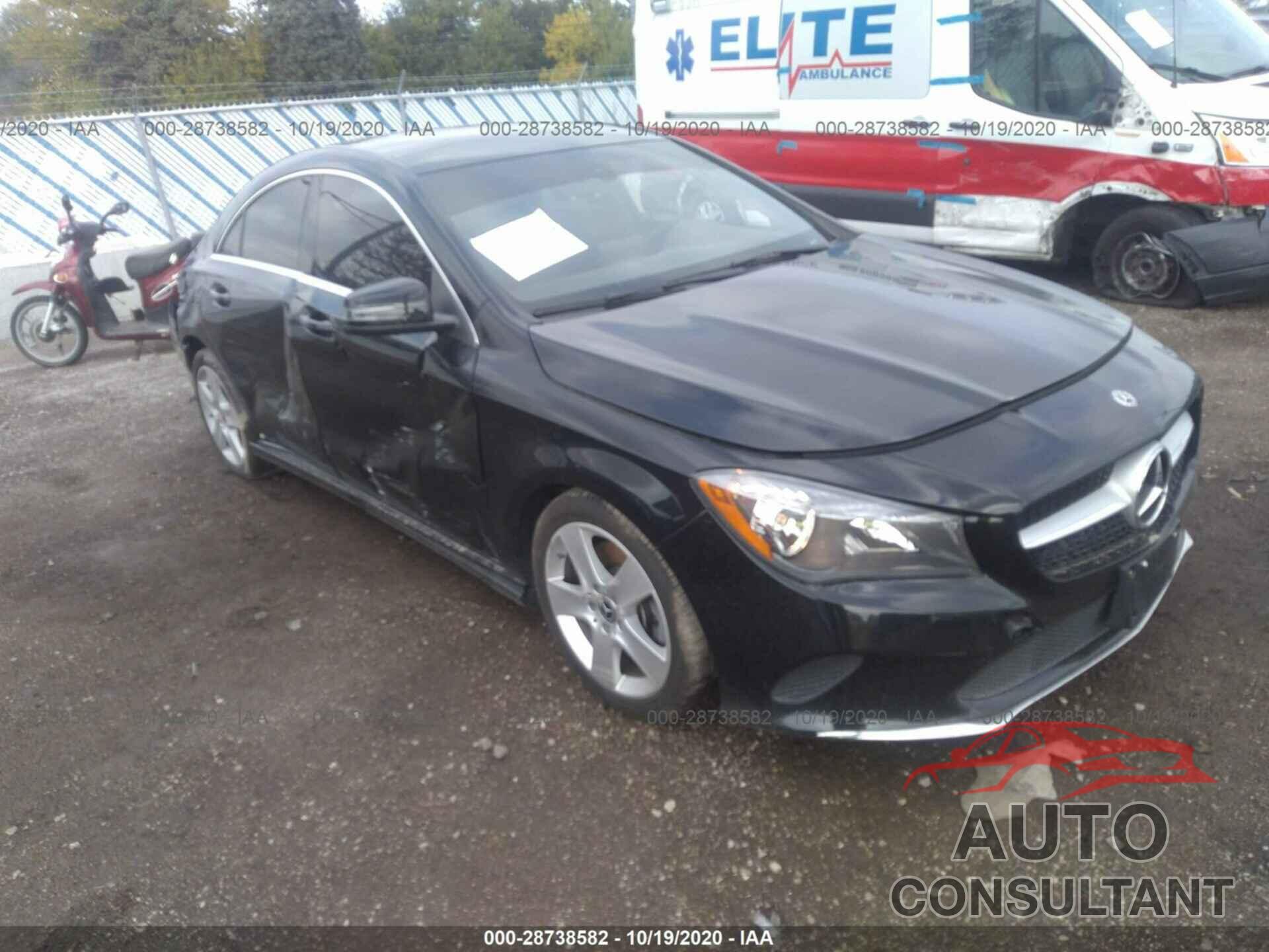 MERCEDES-BENZ CLA 2018 - WDDSJ4EB8JN562665