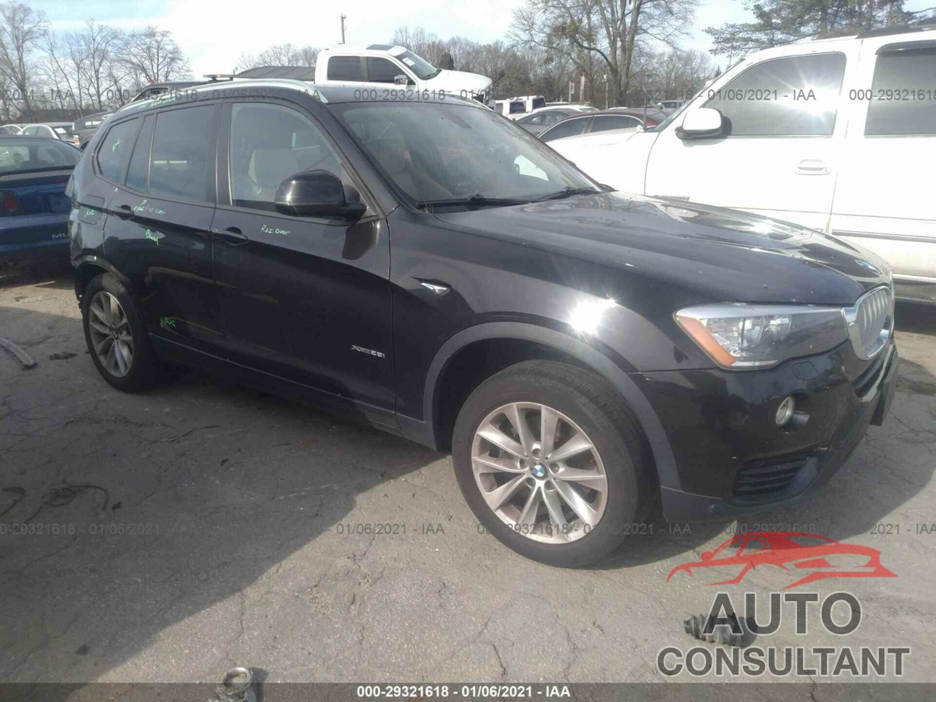 BMW X3 2017 - 5UXWX9C58H0D96161