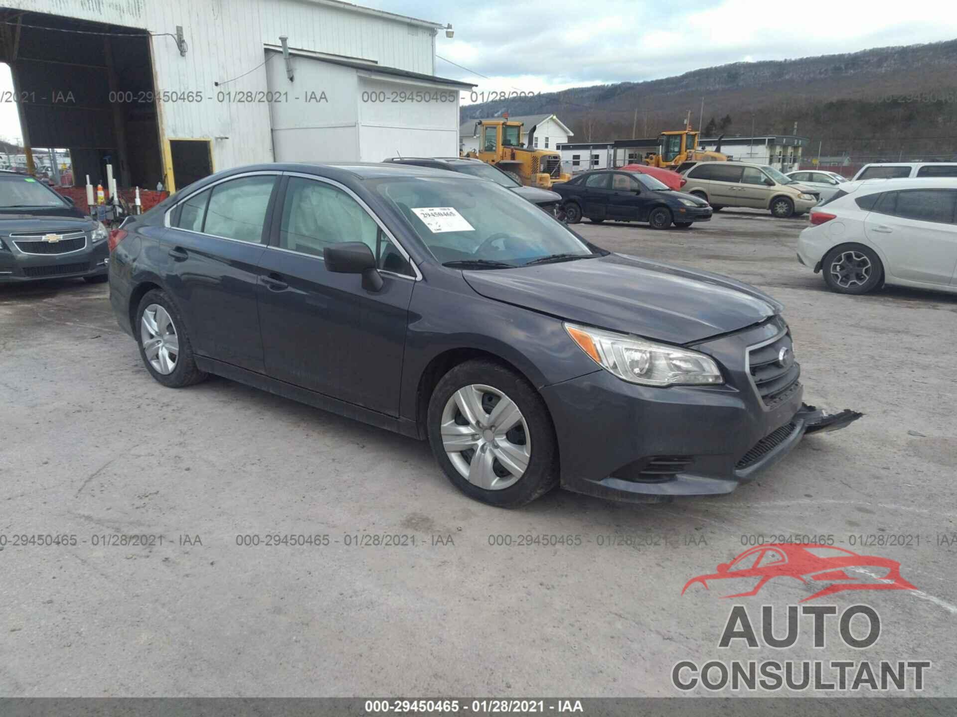 SUBARU LEGACY 2016 - 4S3BNAA66G3011984